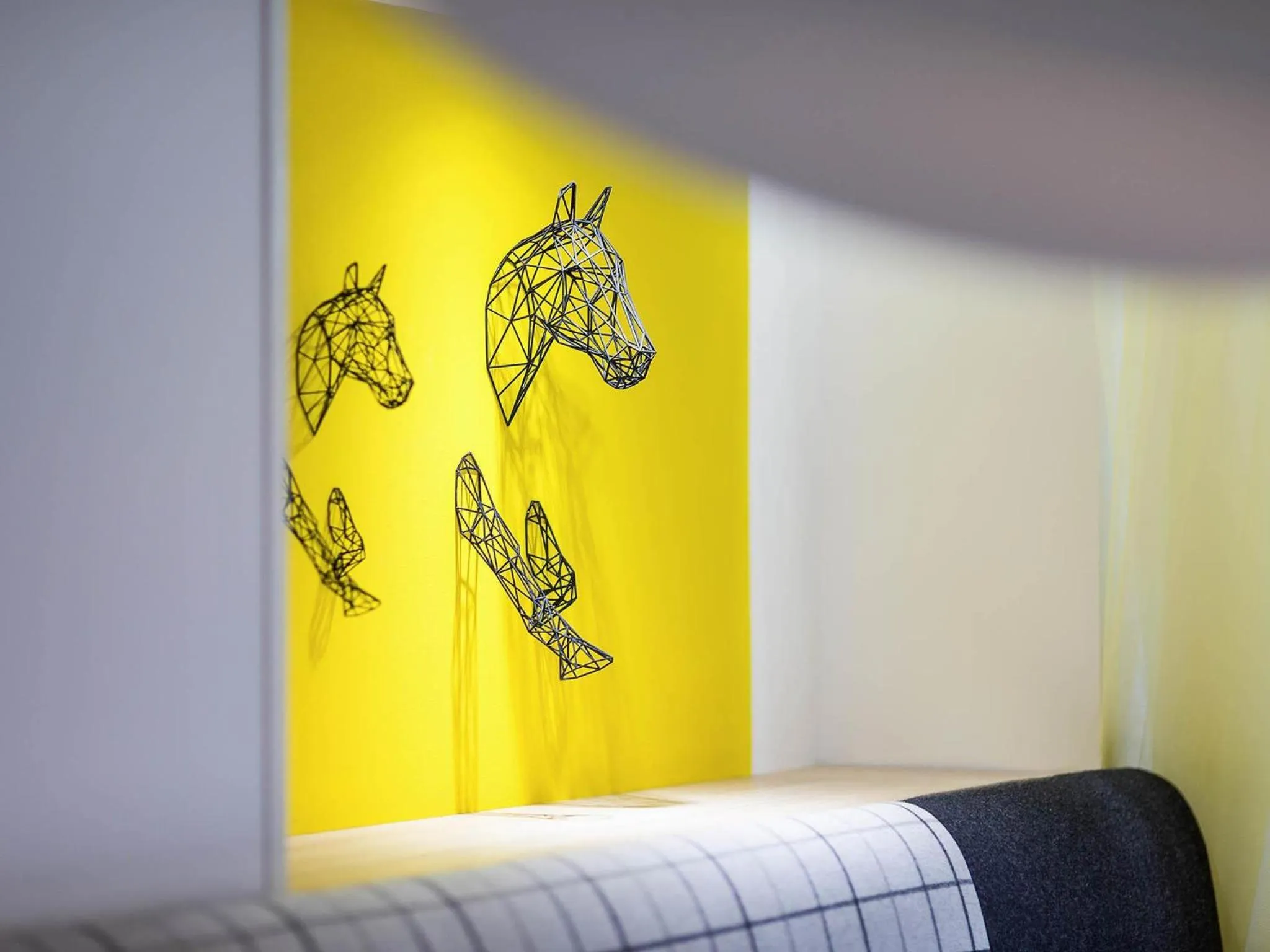 Lounge or bar, Bed in ibis Styles Deauville Centre