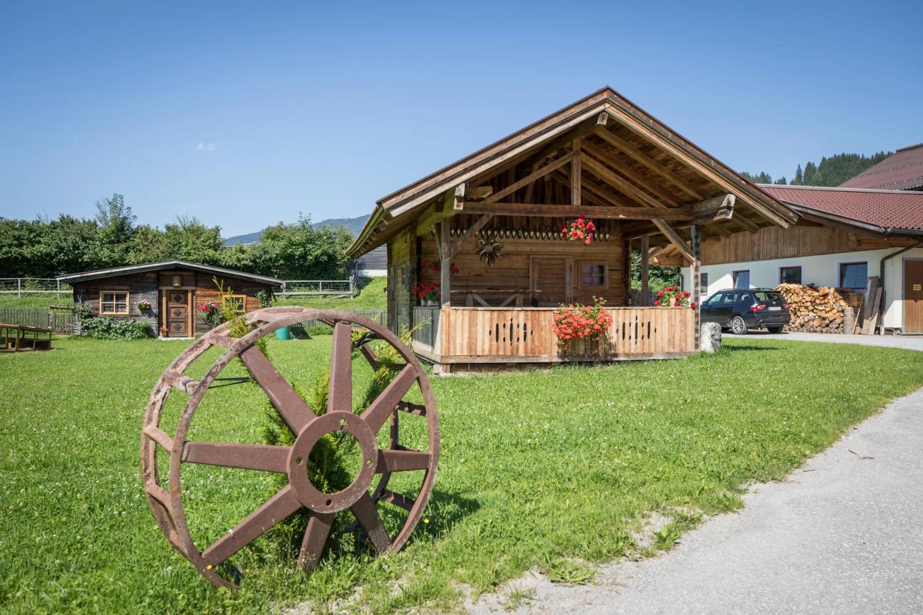 Natural landscape in Aparthotel Paradies - Schrempfgut