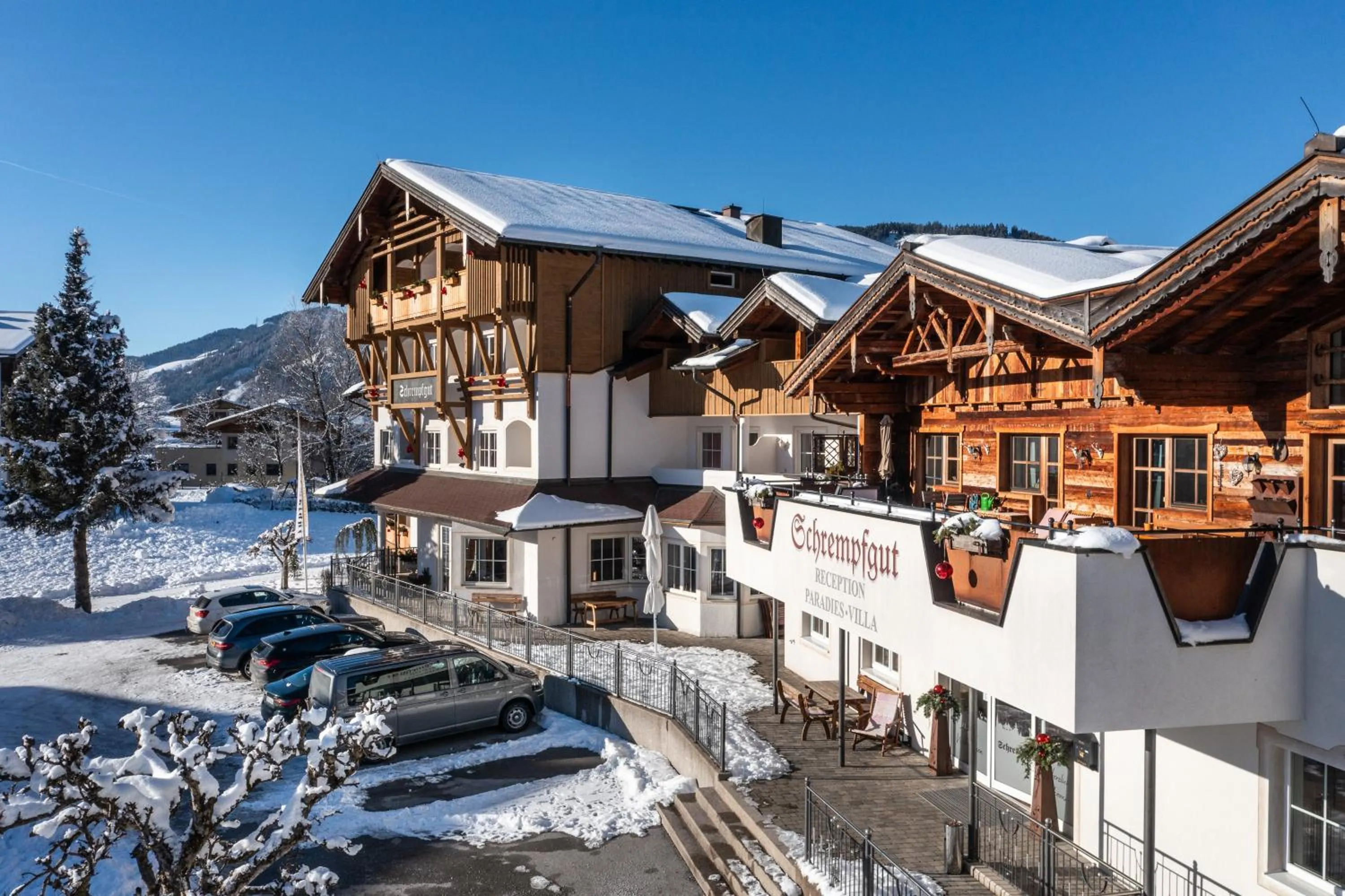 Property building in Aparthotel Paradies - Schrempfgut