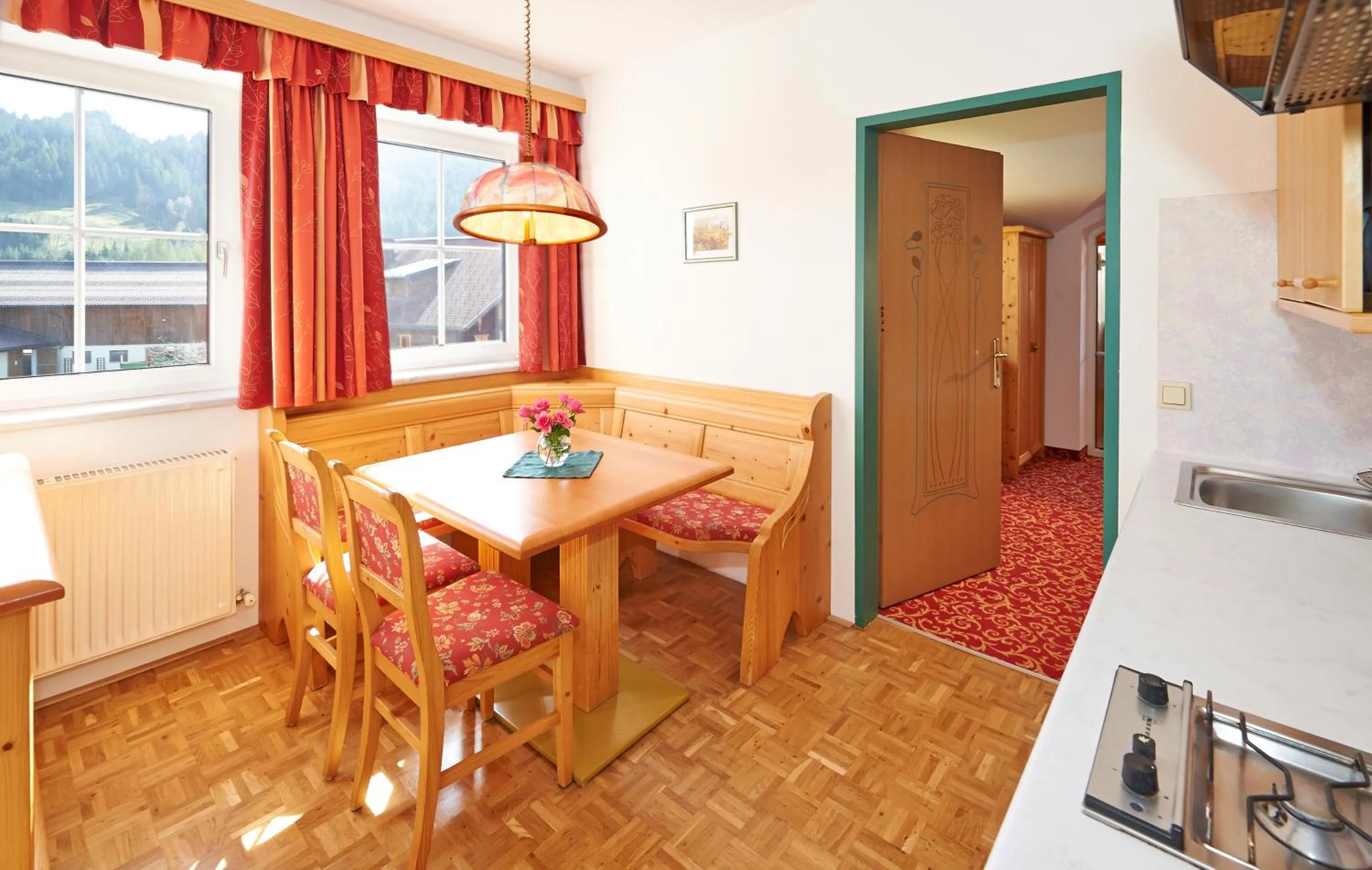 Seating area in Aparthotel Paradies - Schrempfgut