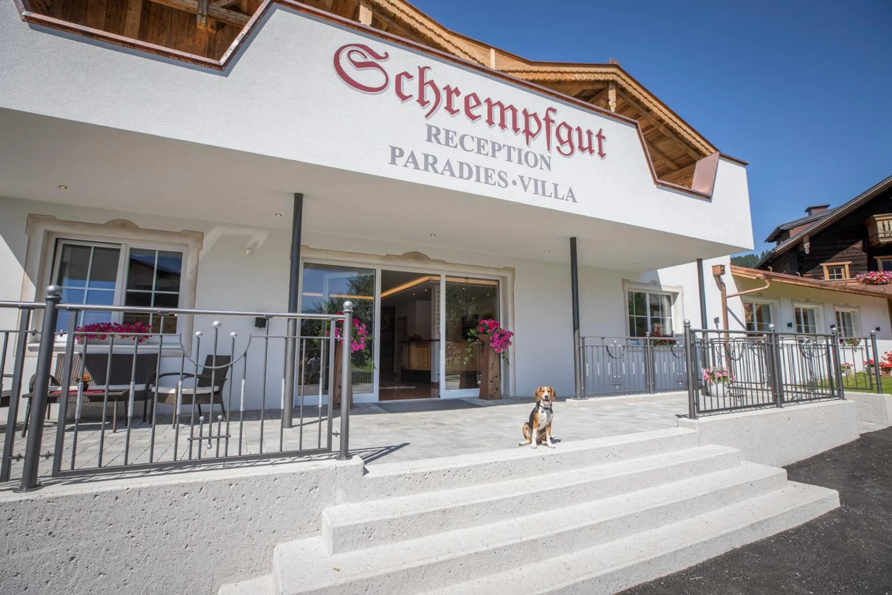 Facade/entrance in Aparthotel Paradies - Schrempfgut
