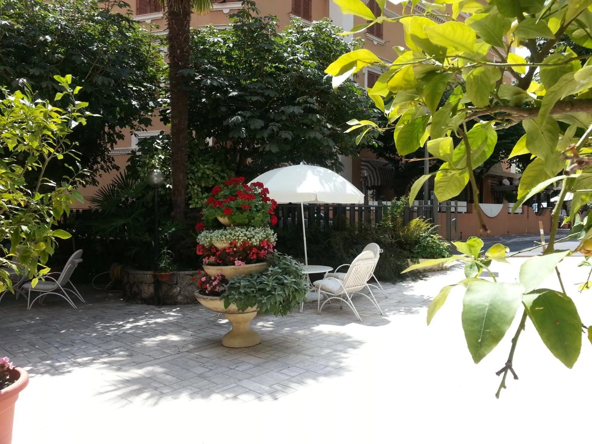 Garden in Hotel Belsito Wellness & Spa
