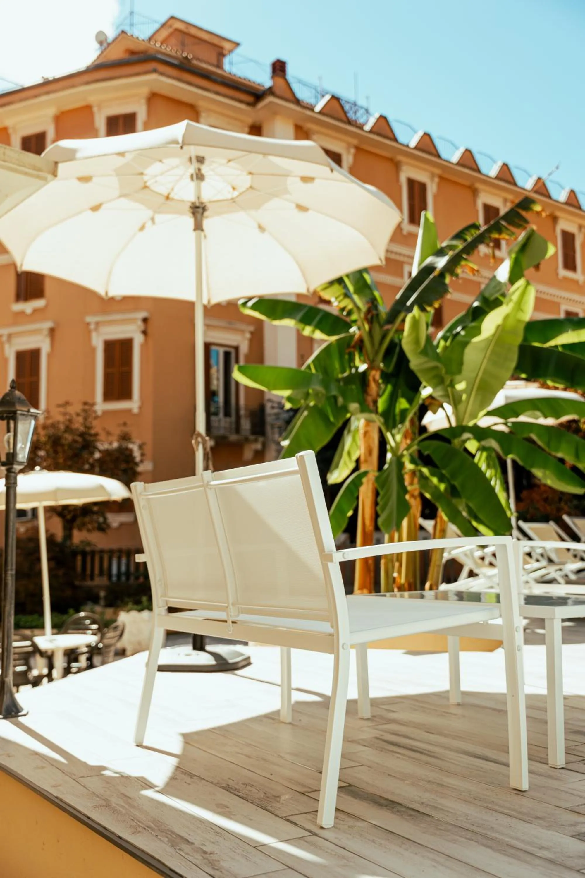 Patio in Hotel Belsito Wellness & Spa