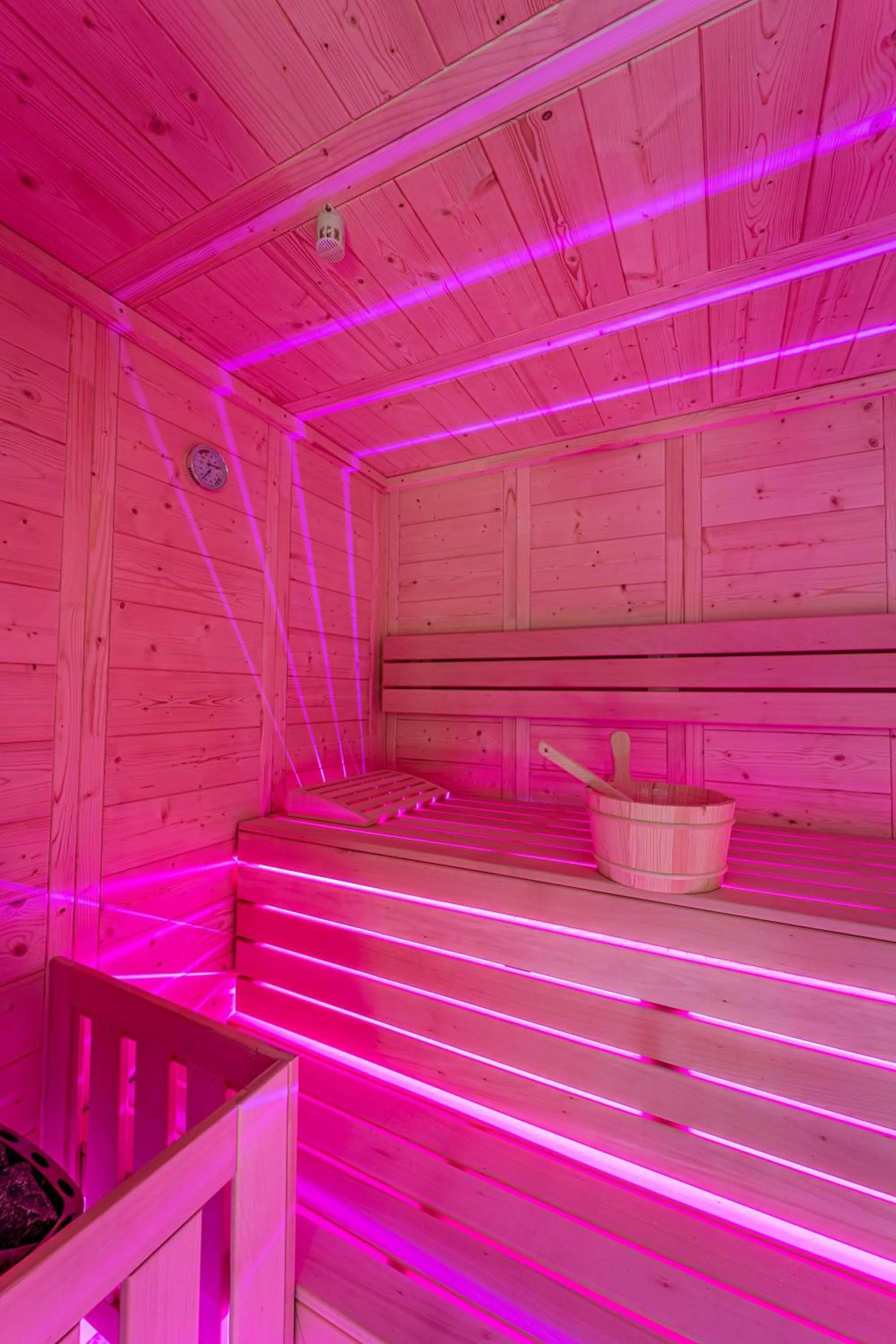 Sauna in Hotel Belsito Wellness & Spa