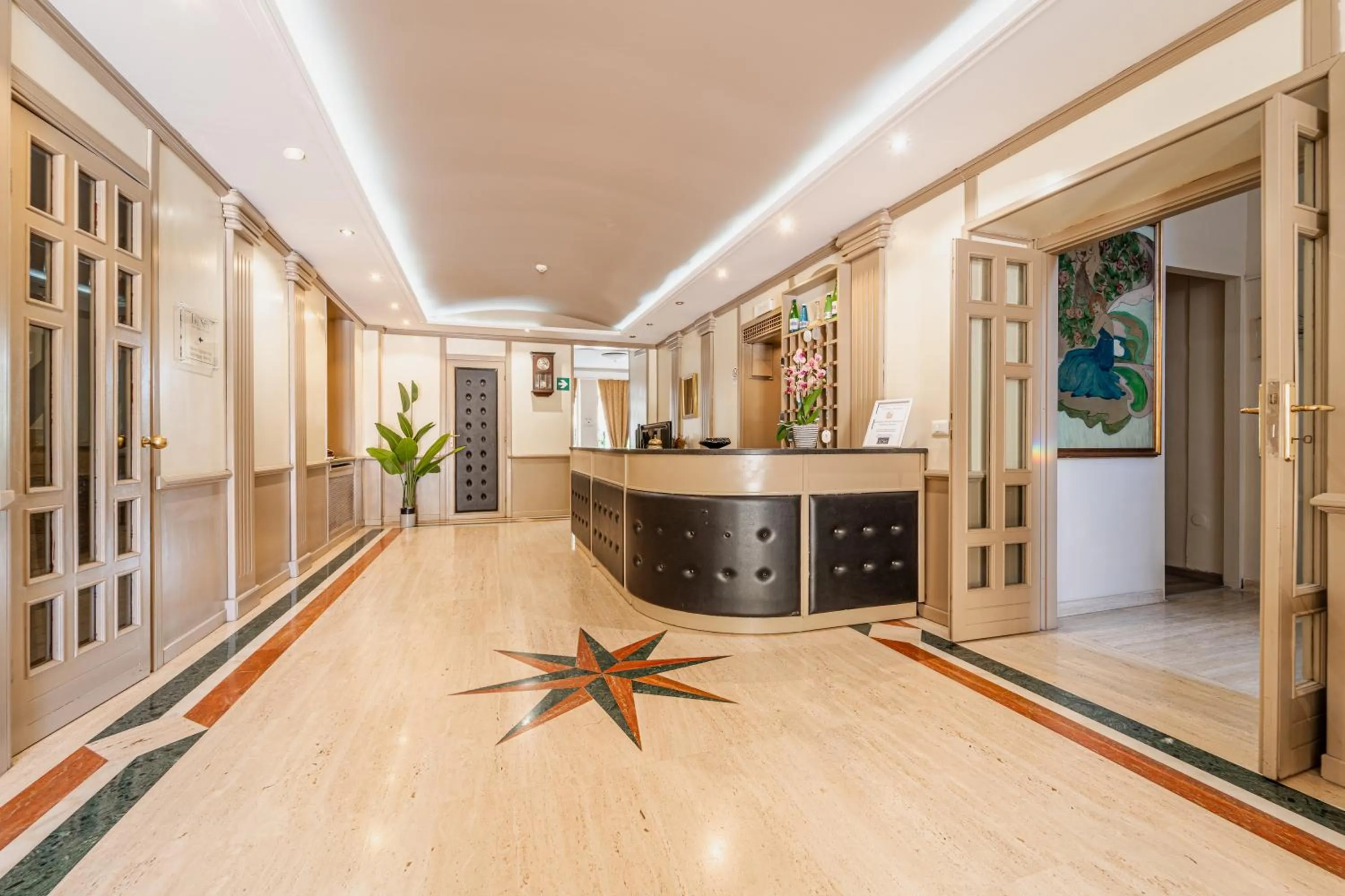 Lobby or reception in Hotel Belsito Wellness & Spa