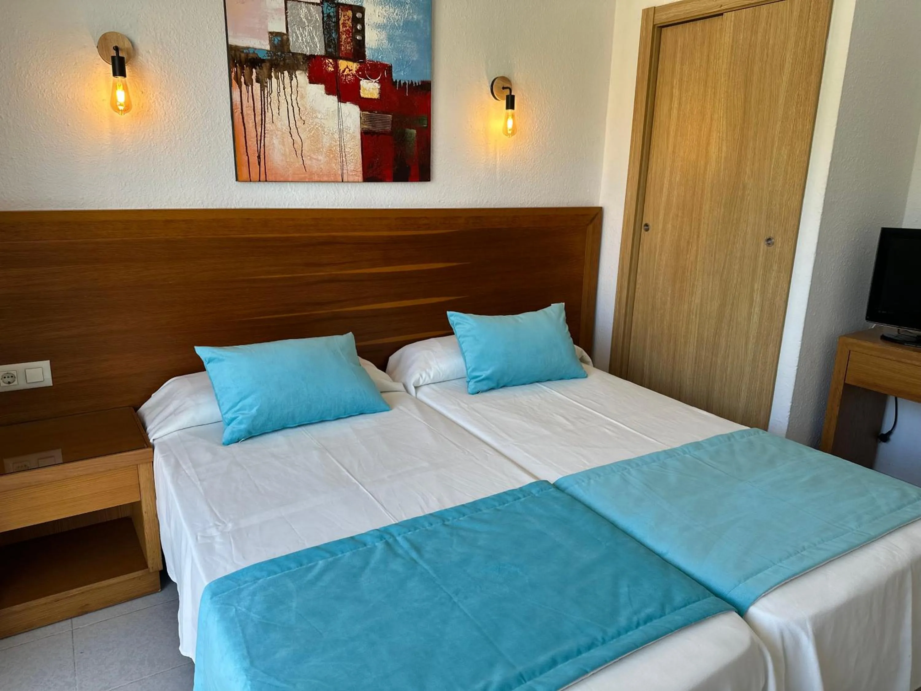 Bed in Hotel Selva Arenal