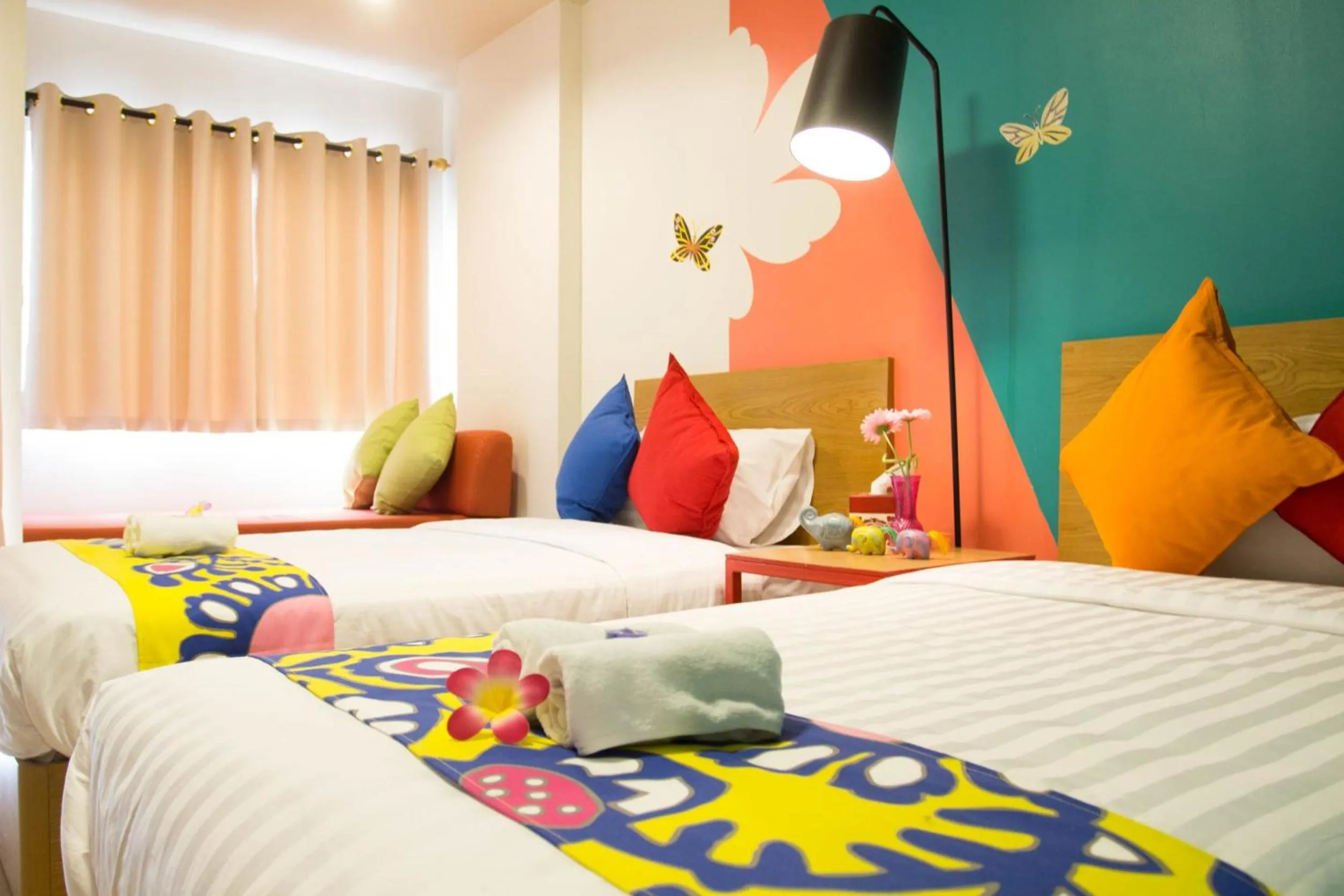 Bed in Non Nid Non Noi Design Residence