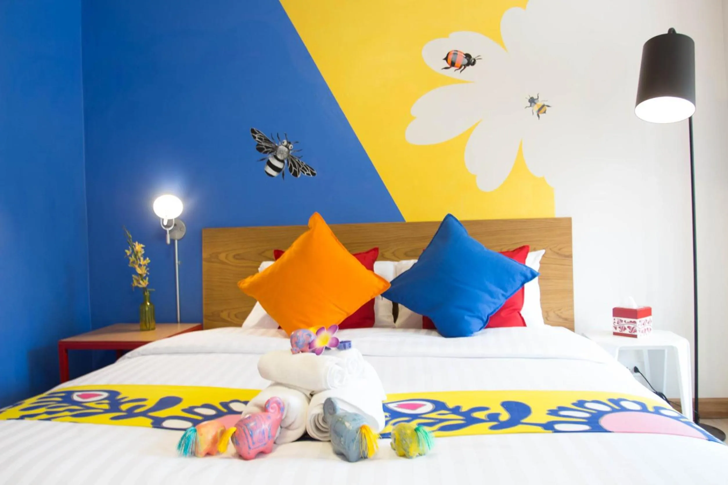 Bed in Non Nid Non Noi Design Residence