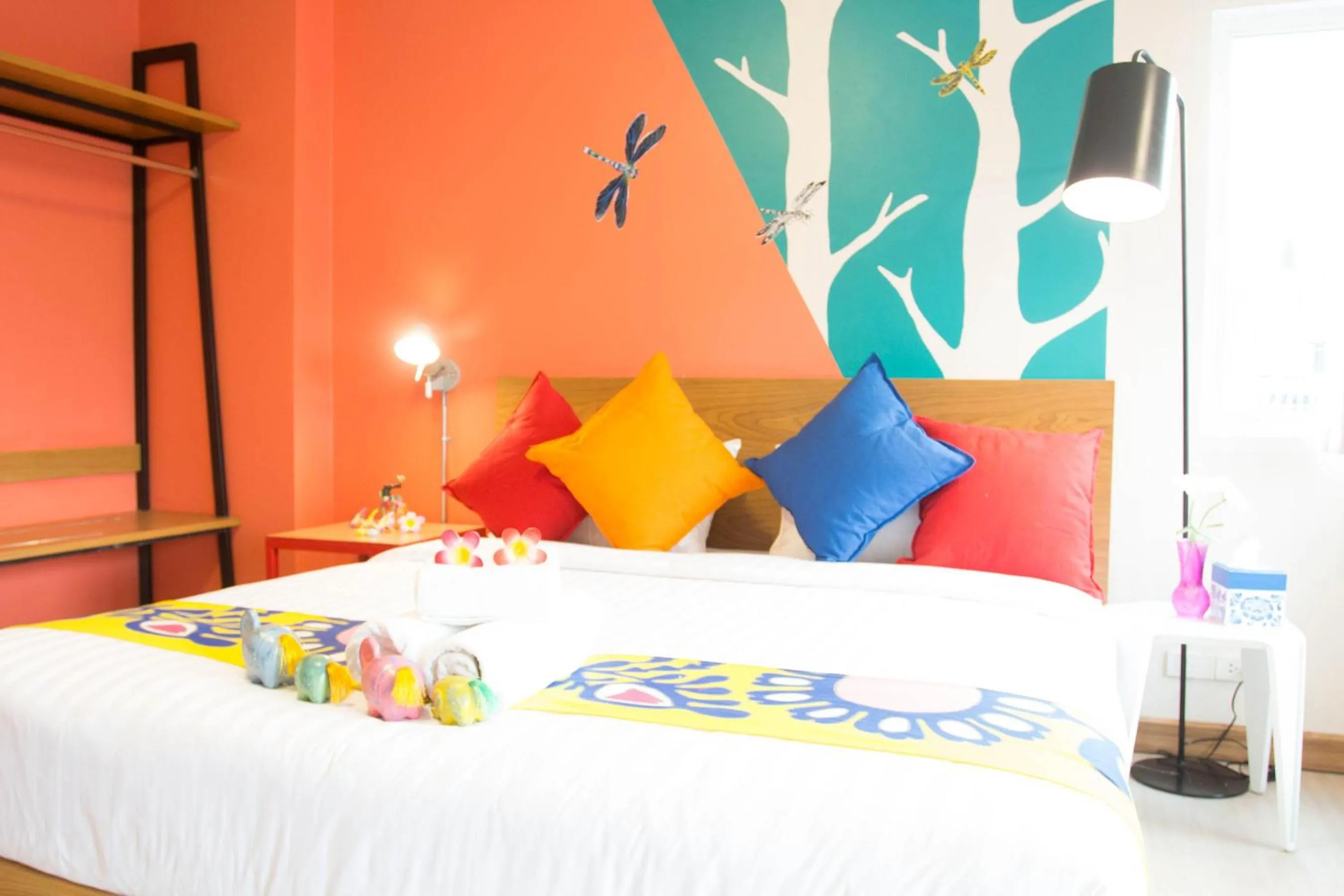 Bed in Non Nid Non Noi Design Residence