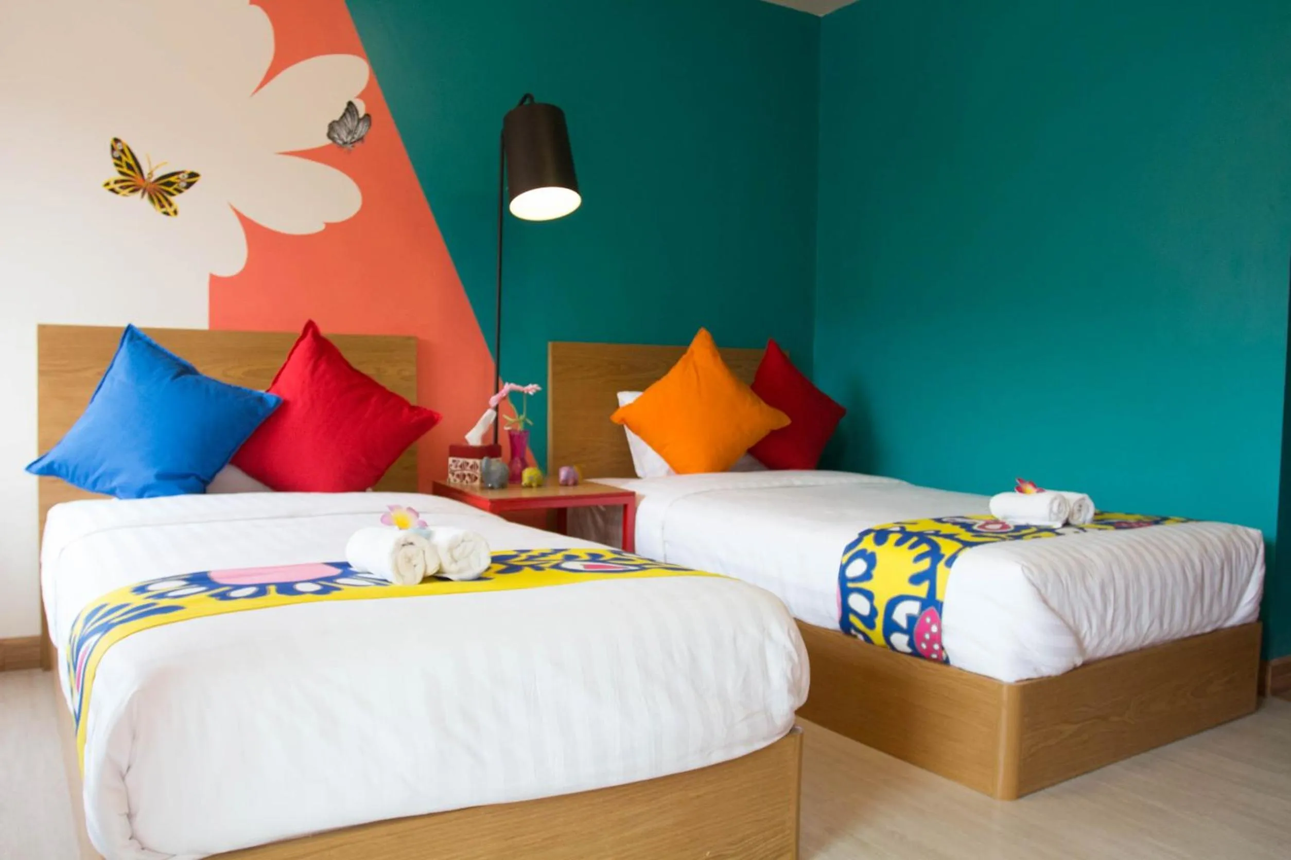 Bed in Non Nid Non Noi Design Residence