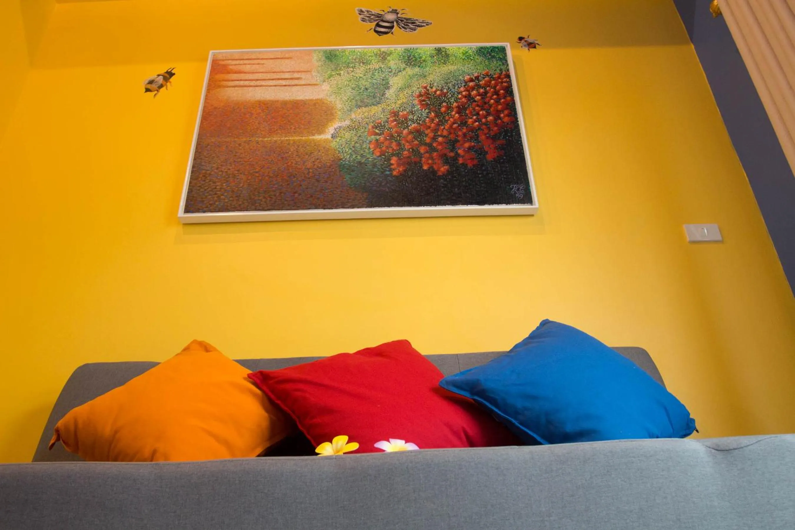 Bed in Non Nid Non Noi Design Residence