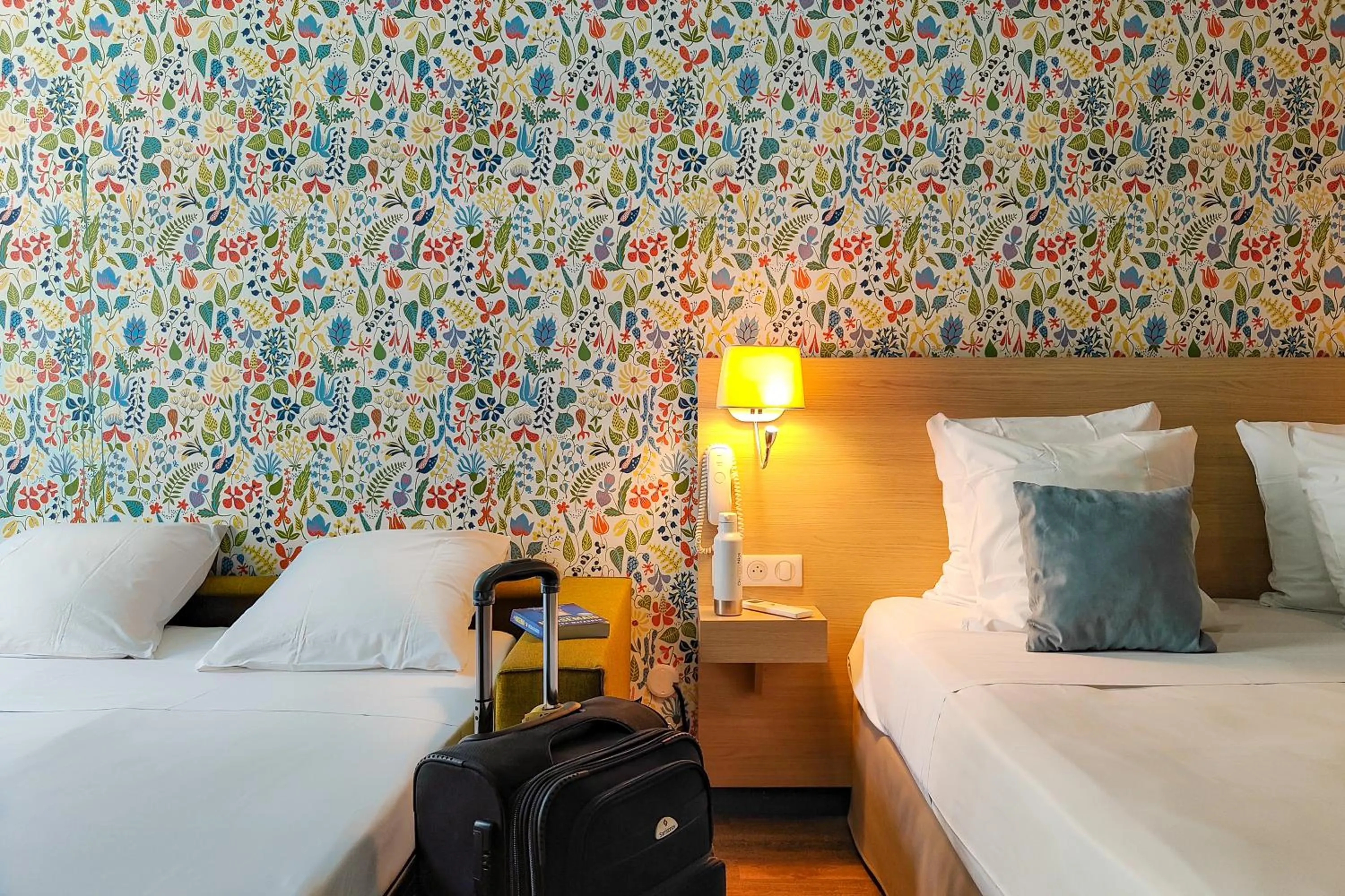 Photo of the whole room, Bed in Hôtel Du Centre, un hôtel AMMI