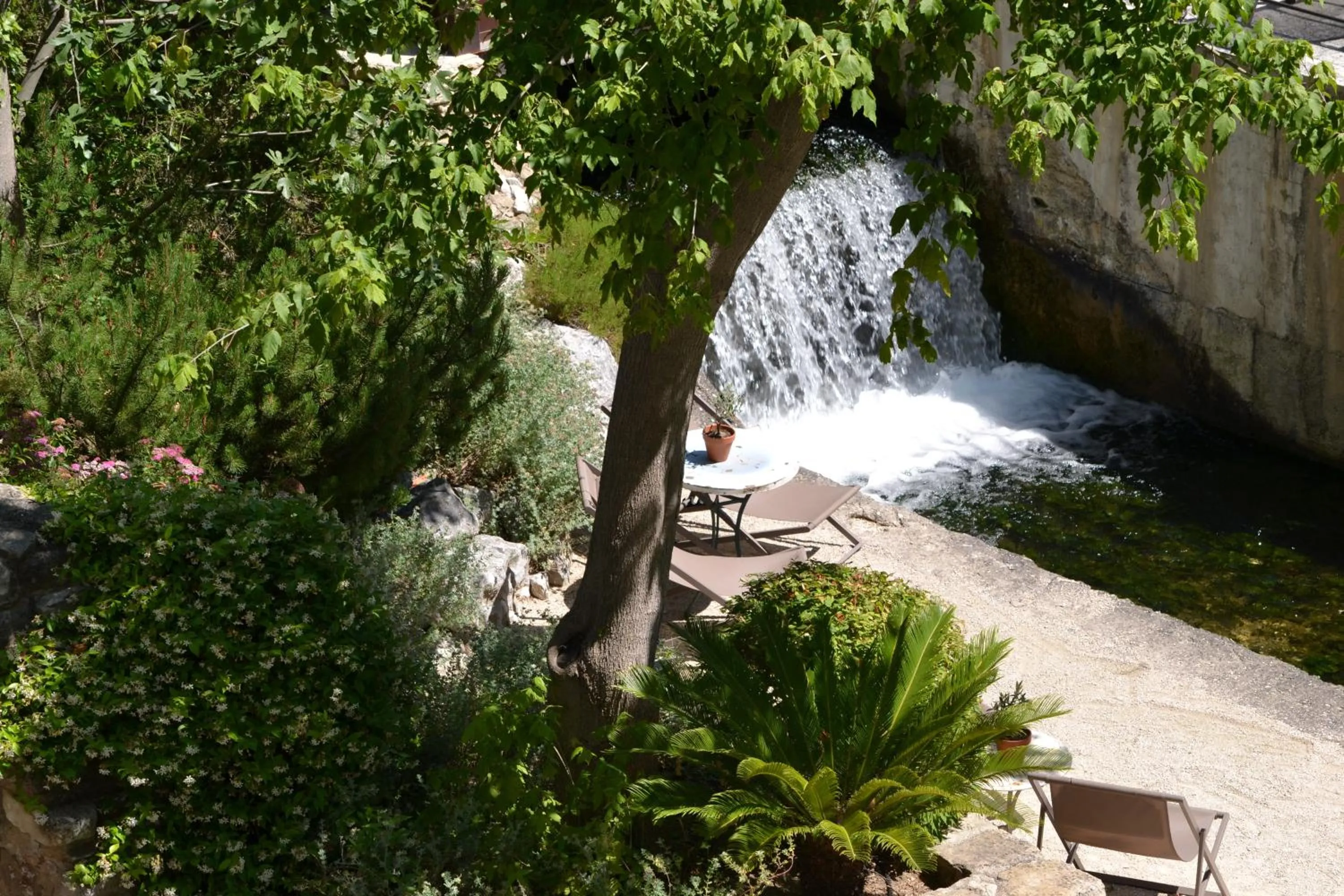 Garden in Hotel du Poète