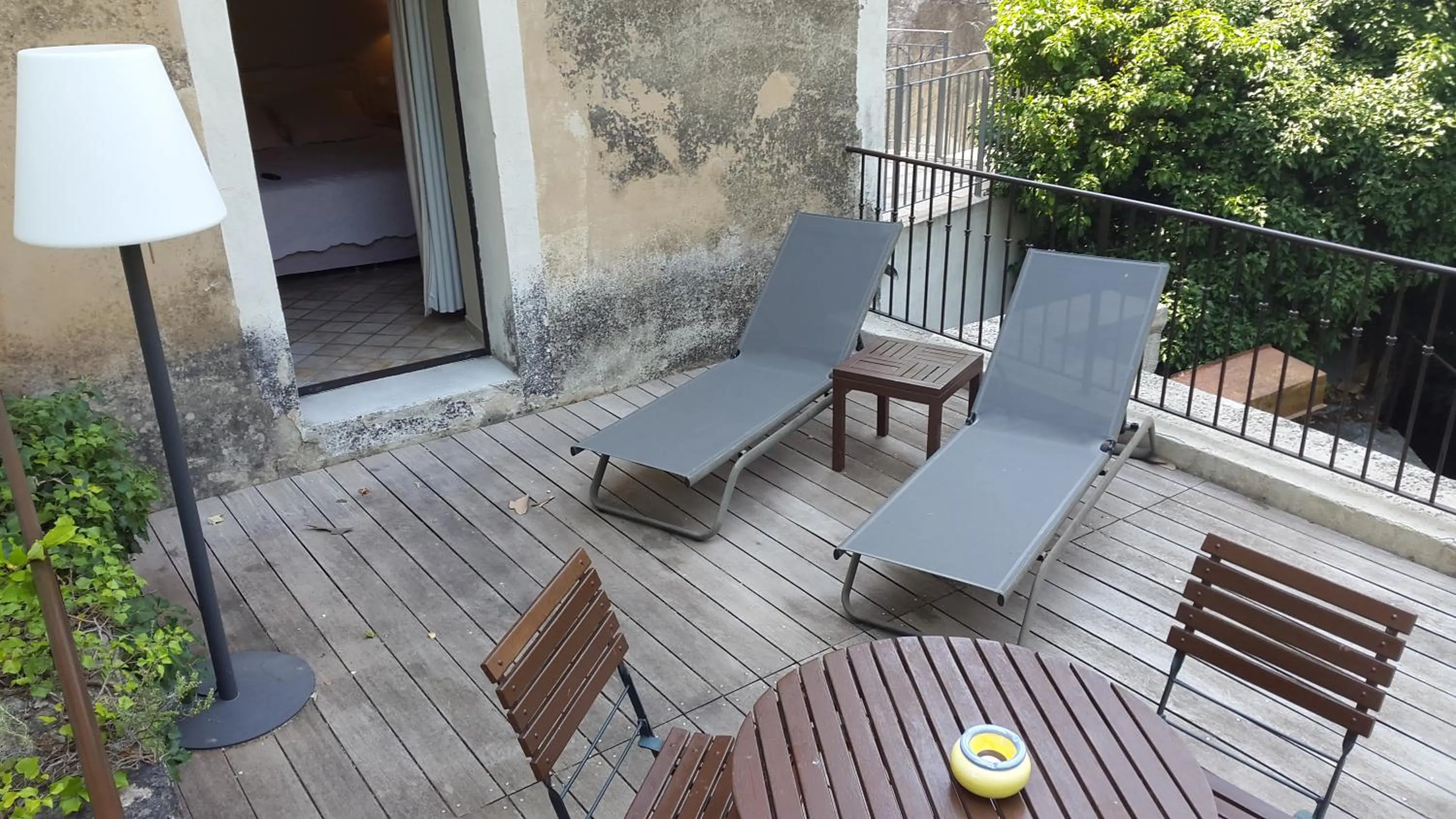 Balcony/Terrace in Hotel du Poète