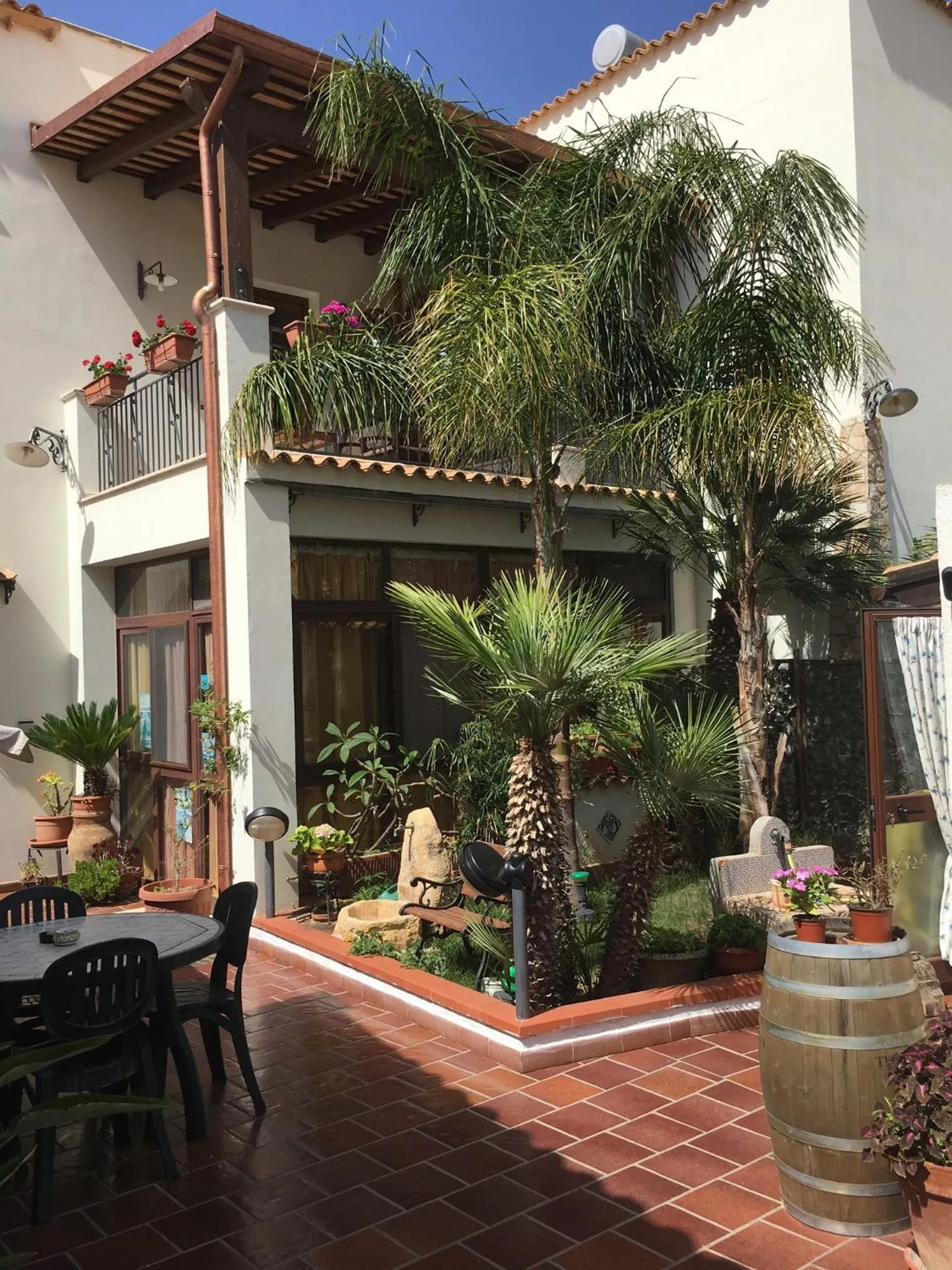 Garden in Baglio Cusenza Rooms