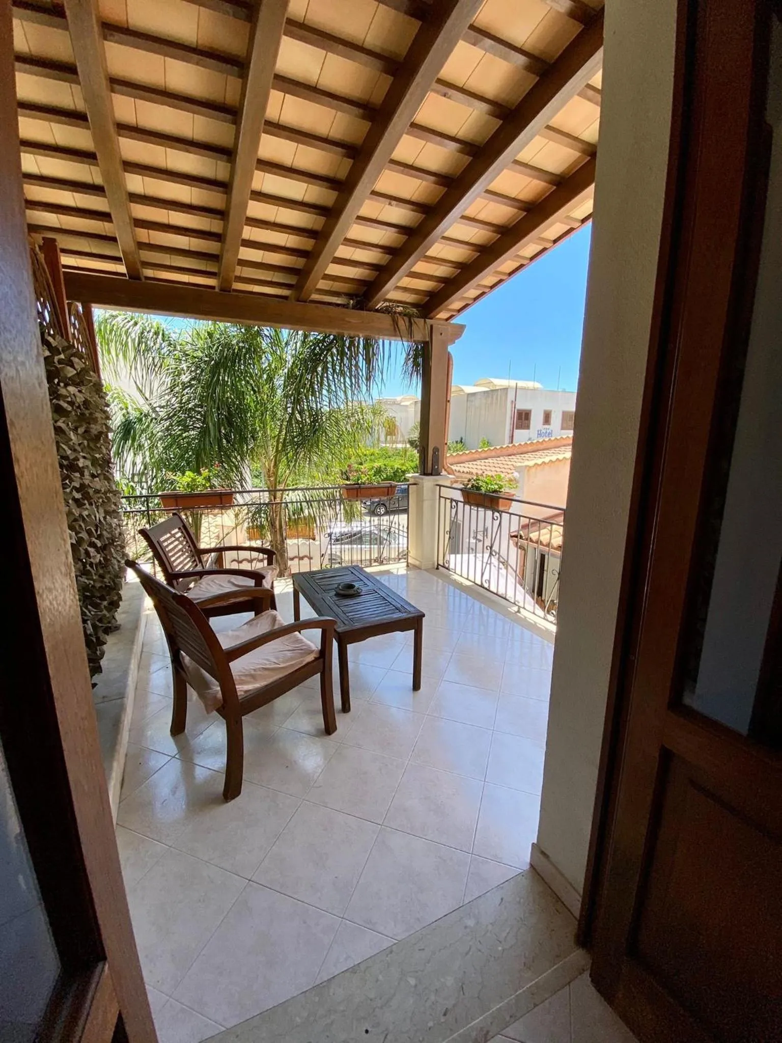 Balcony/Terrace in Baglio Cusenza Rooms