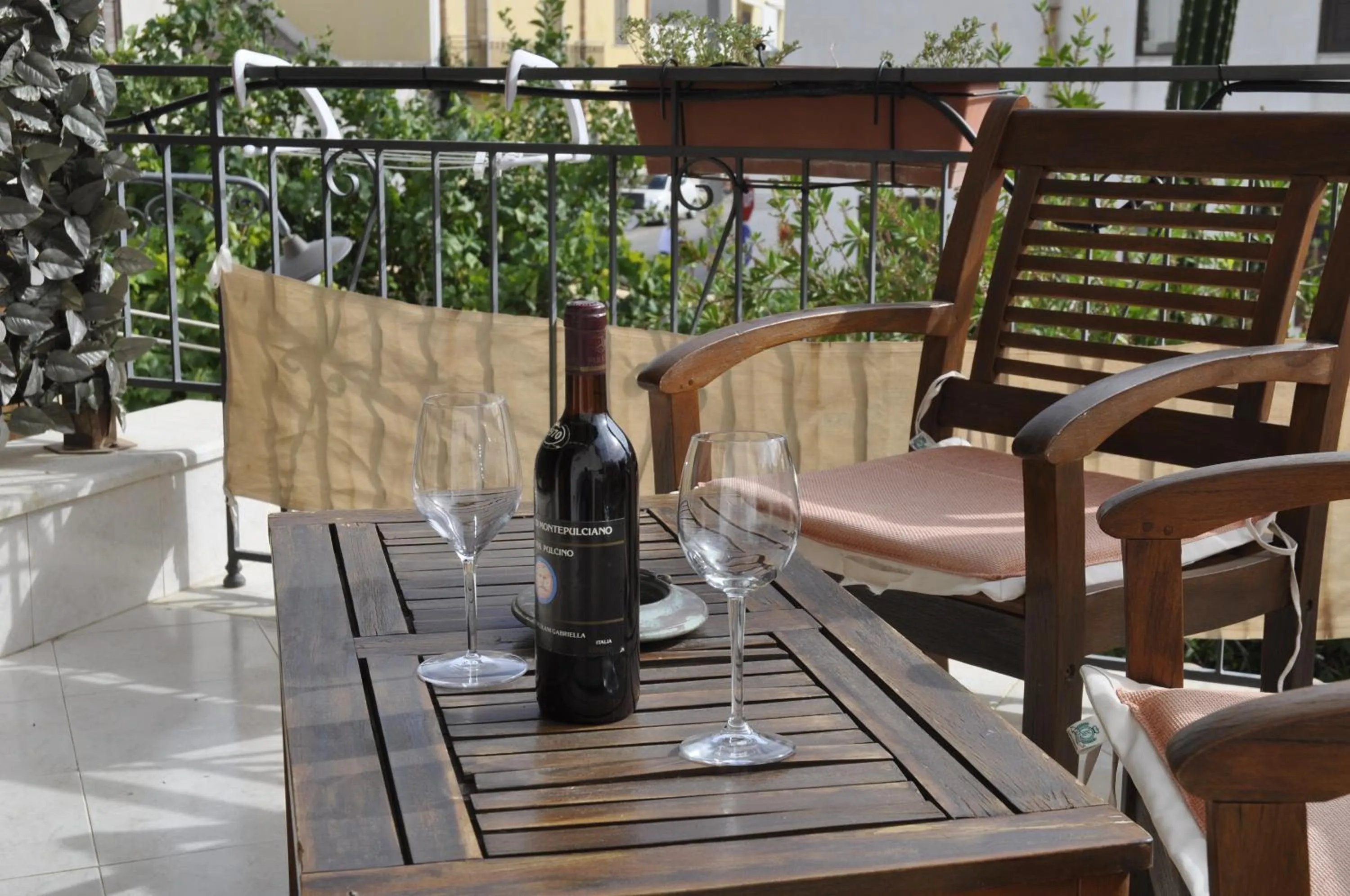 Balcony/Terrace in Baglio Cusenza Rooms