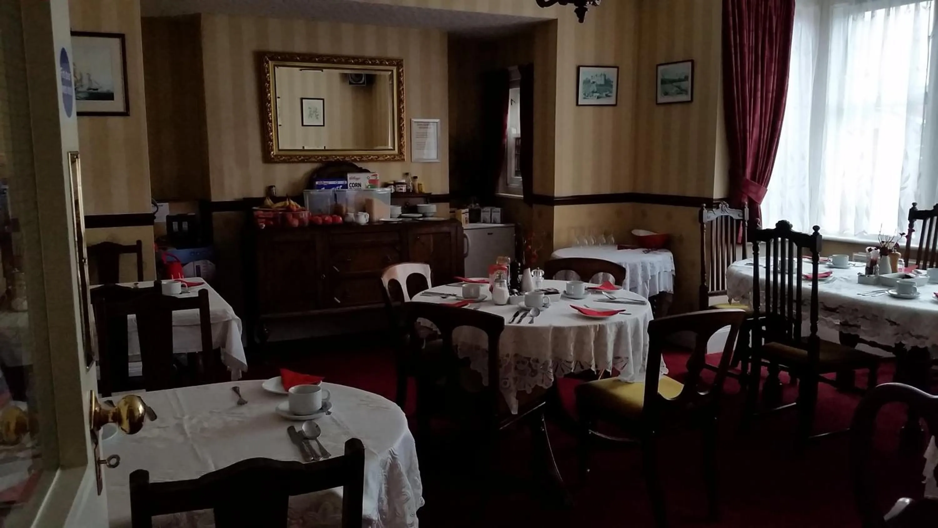 Breakfast in Chandos Premier Folkestone (Channel Tunnel) Hotel