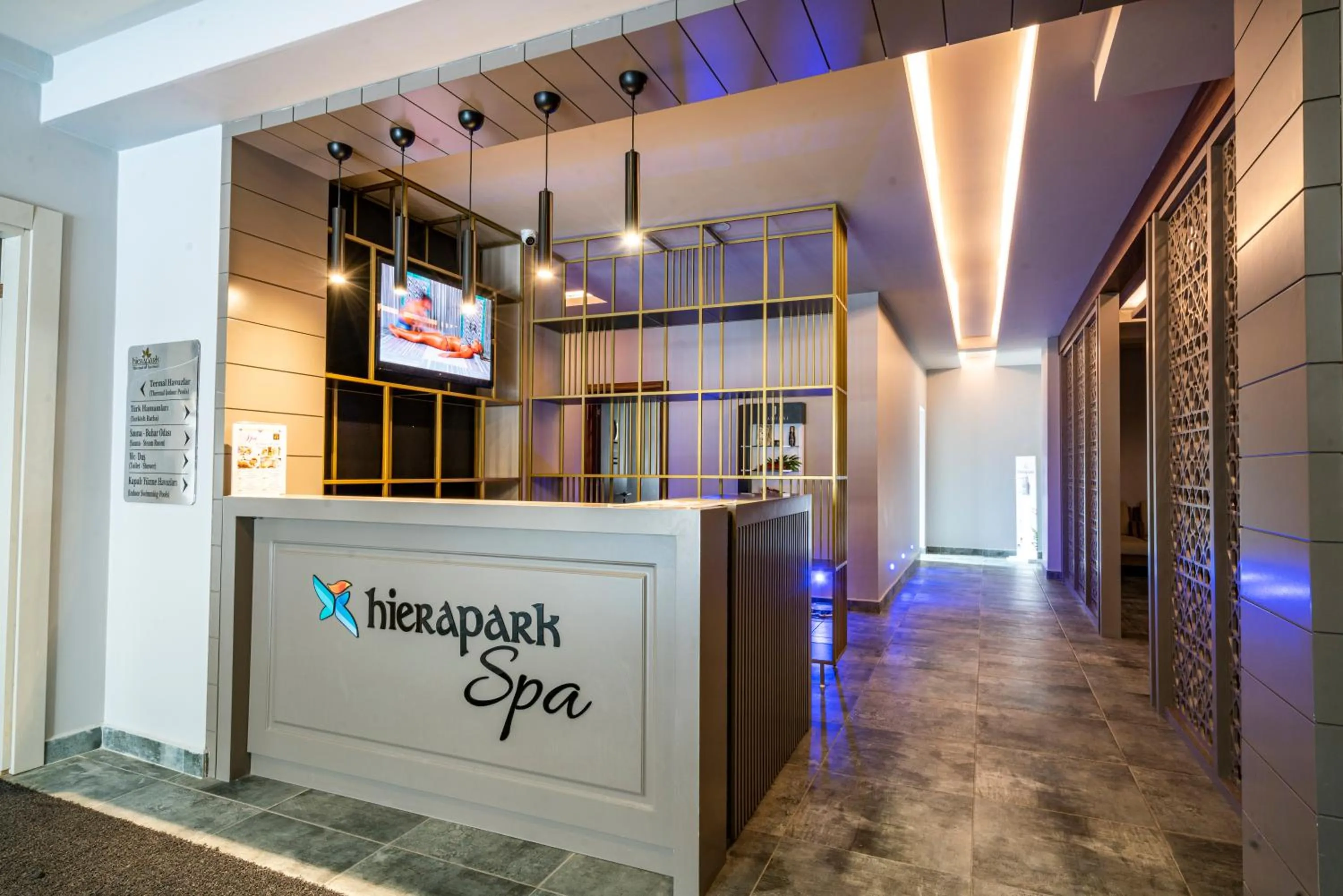 Spa and wellness centre/facilities in Hierapark Thermal & SPA Hotel