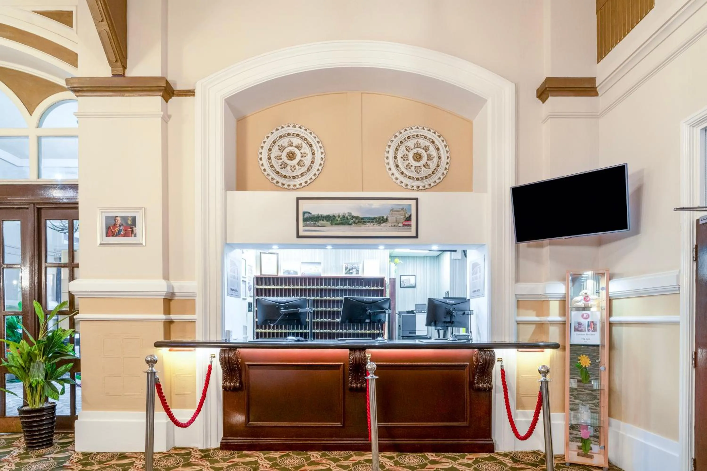 Lobby or reception in The Grand Scarborough