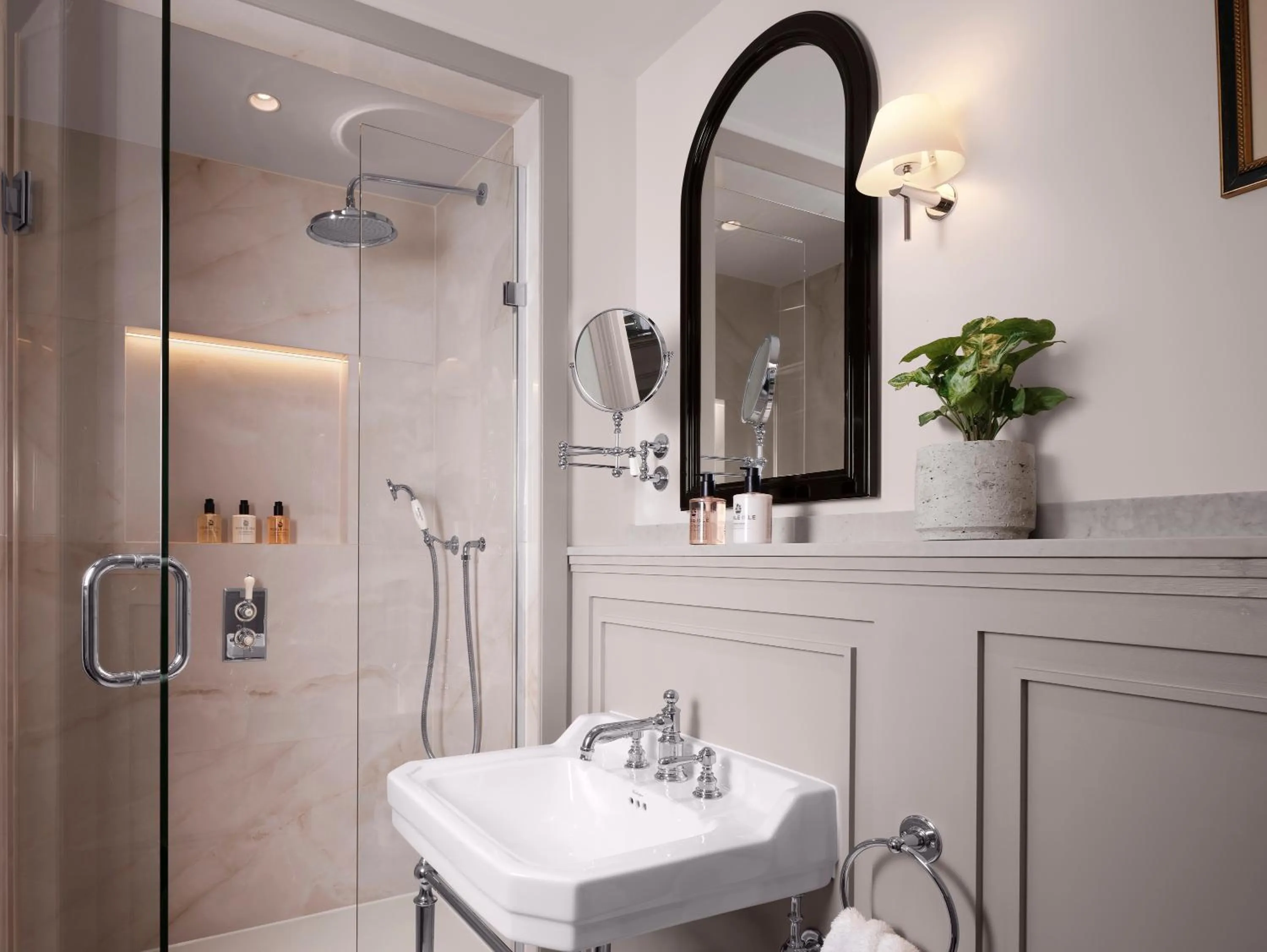 Shower in The Chelsea Townhouse by Iconic Luxury Hotels