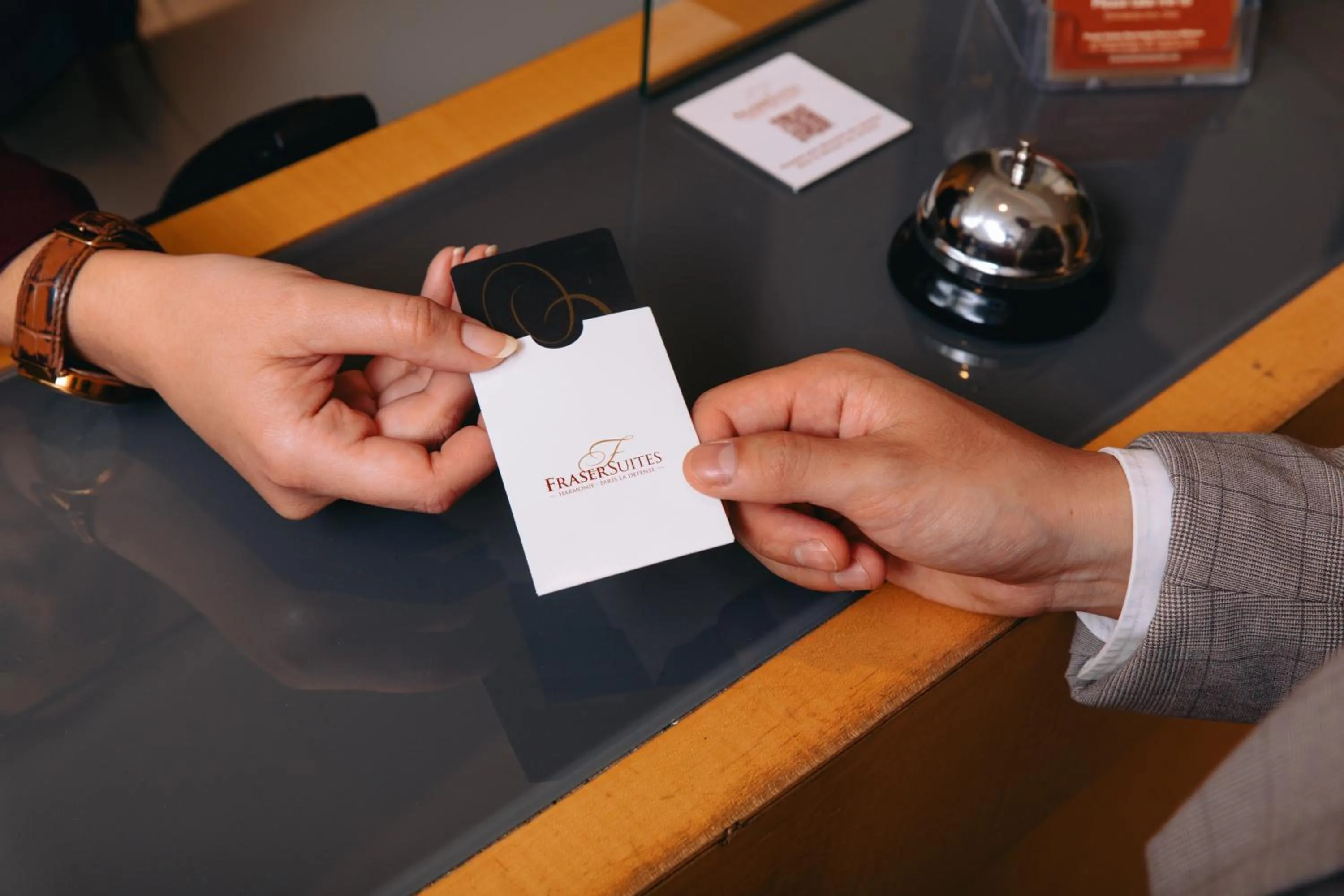 Lobby or reception in Fraser Suites Paris La Défense