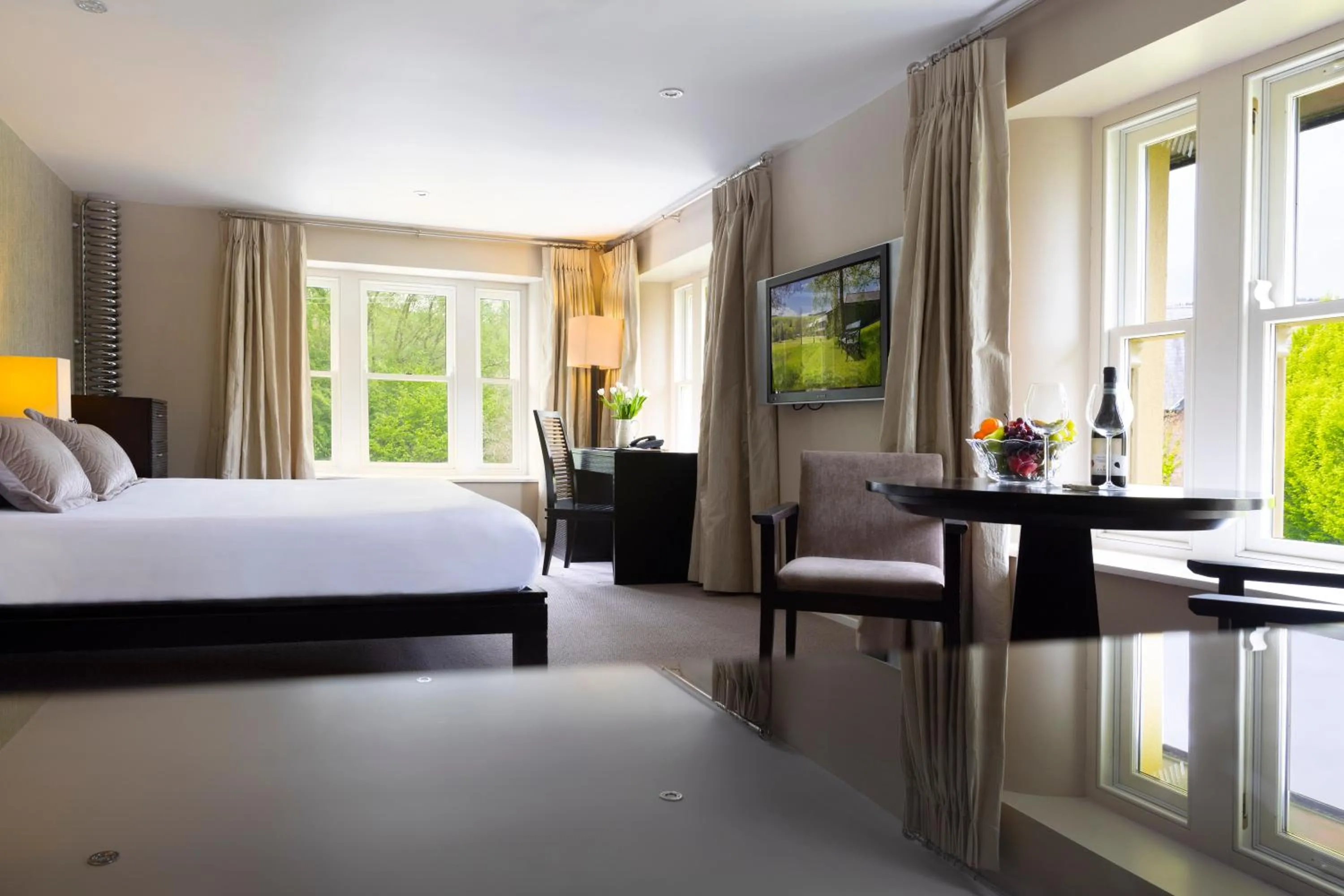 Bed in BrookLodge & Macreddin Village