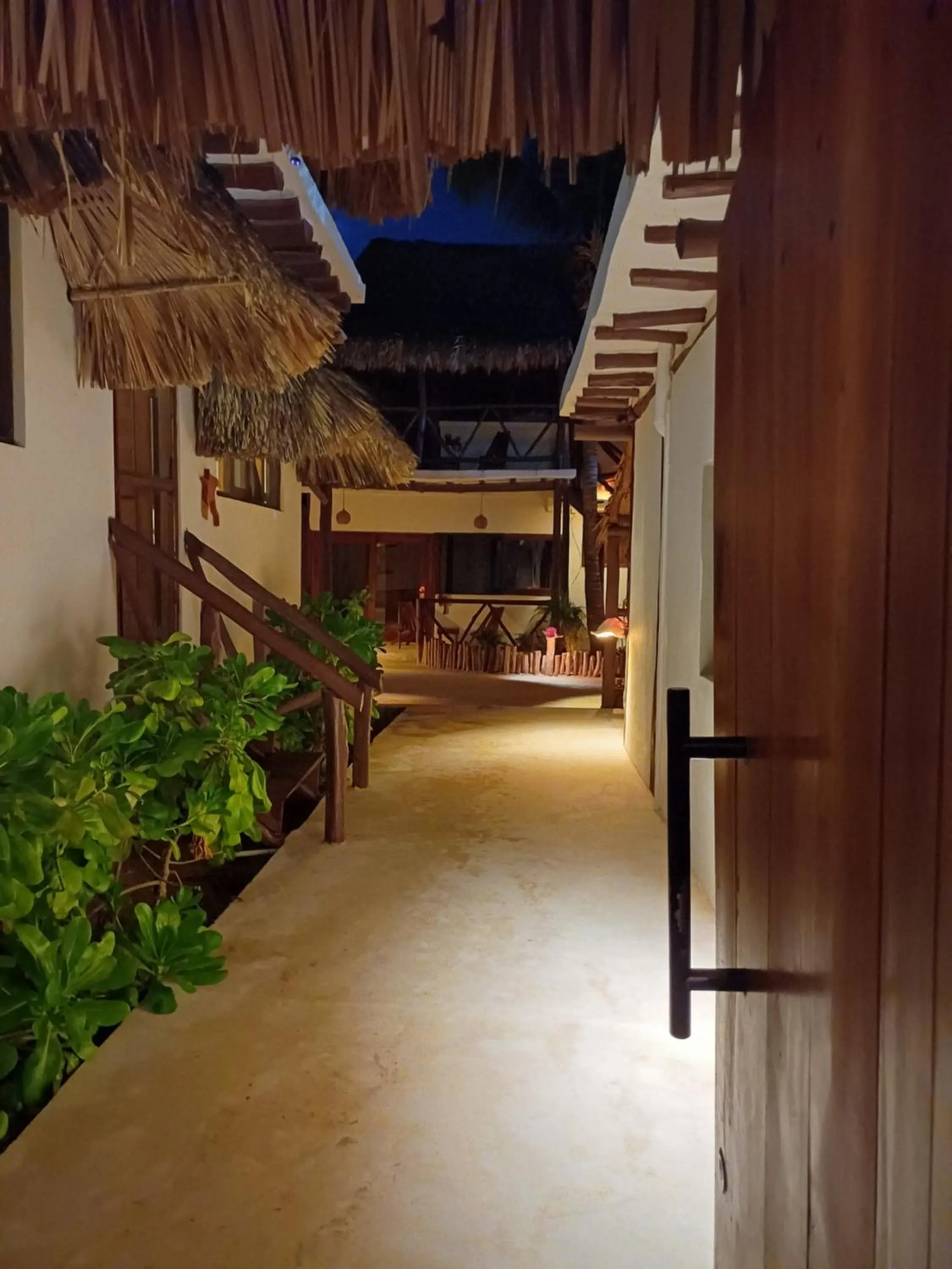 Facade/entrance in Casa Sofia Holbox