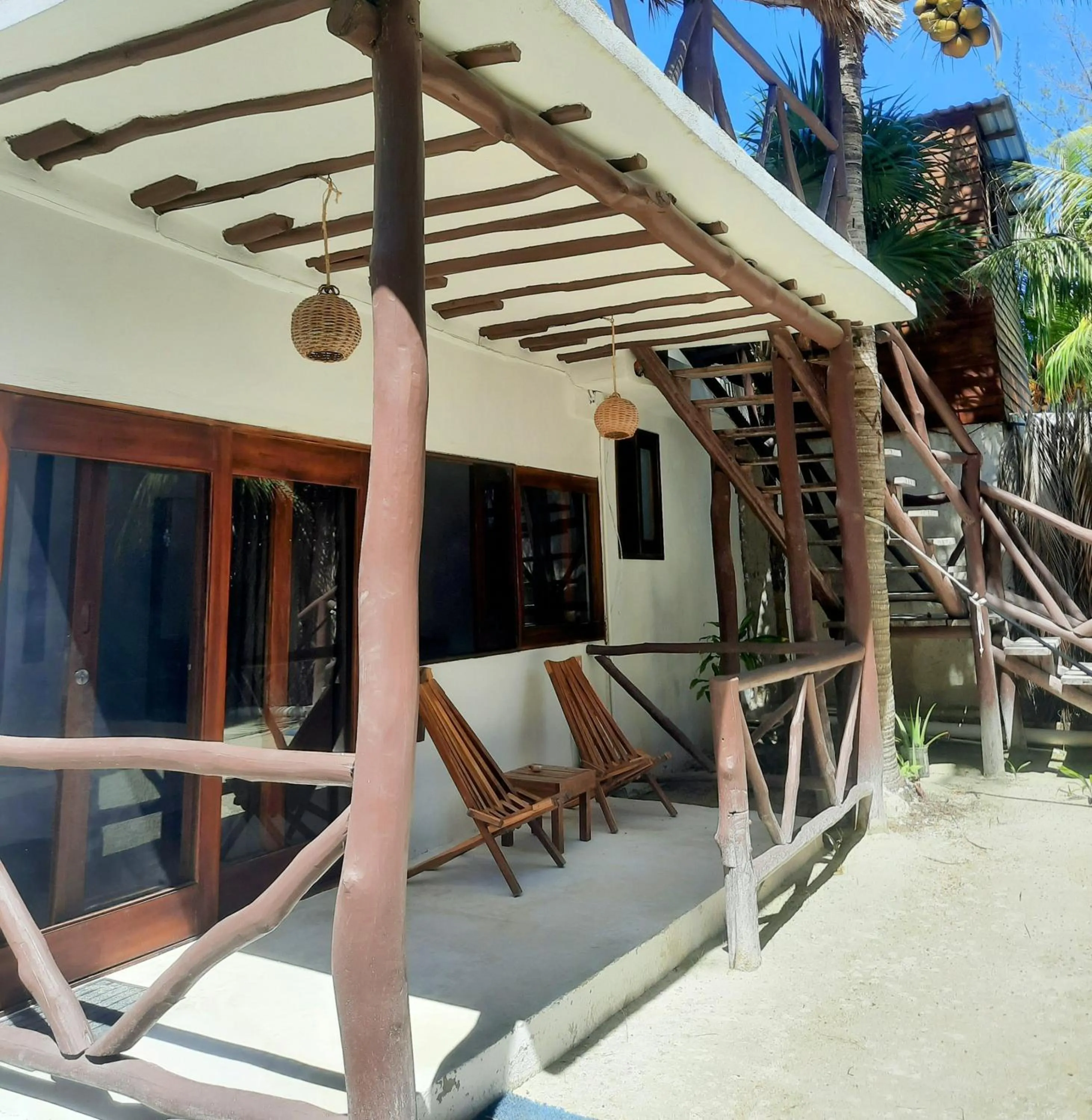 Balcony/Terrace in Casa Sofia Holbox