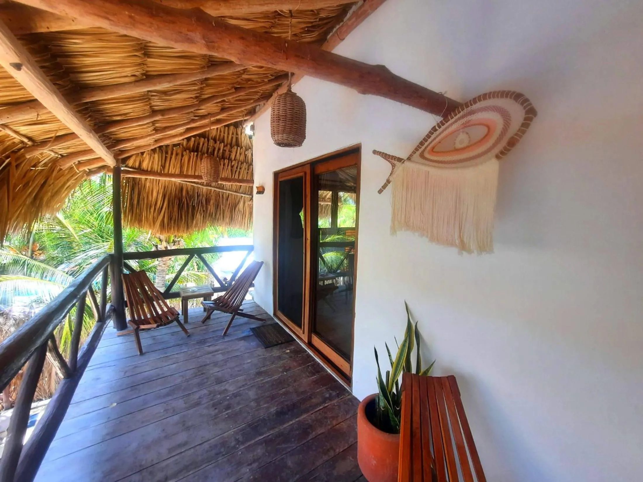 Balcony/Terrace in Casa Sofia Holbox