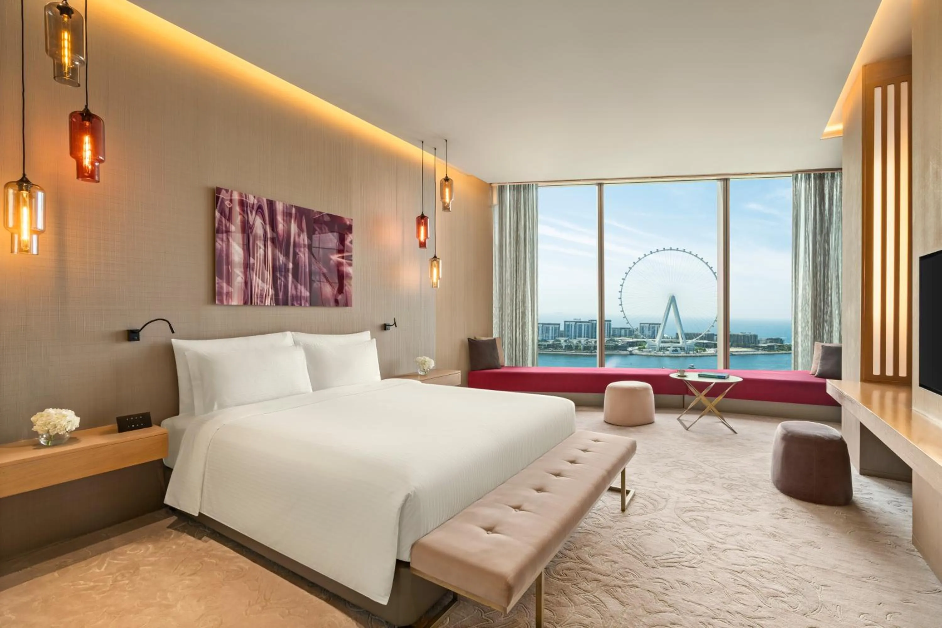 Bed in Rixos Premium Dubai JBR