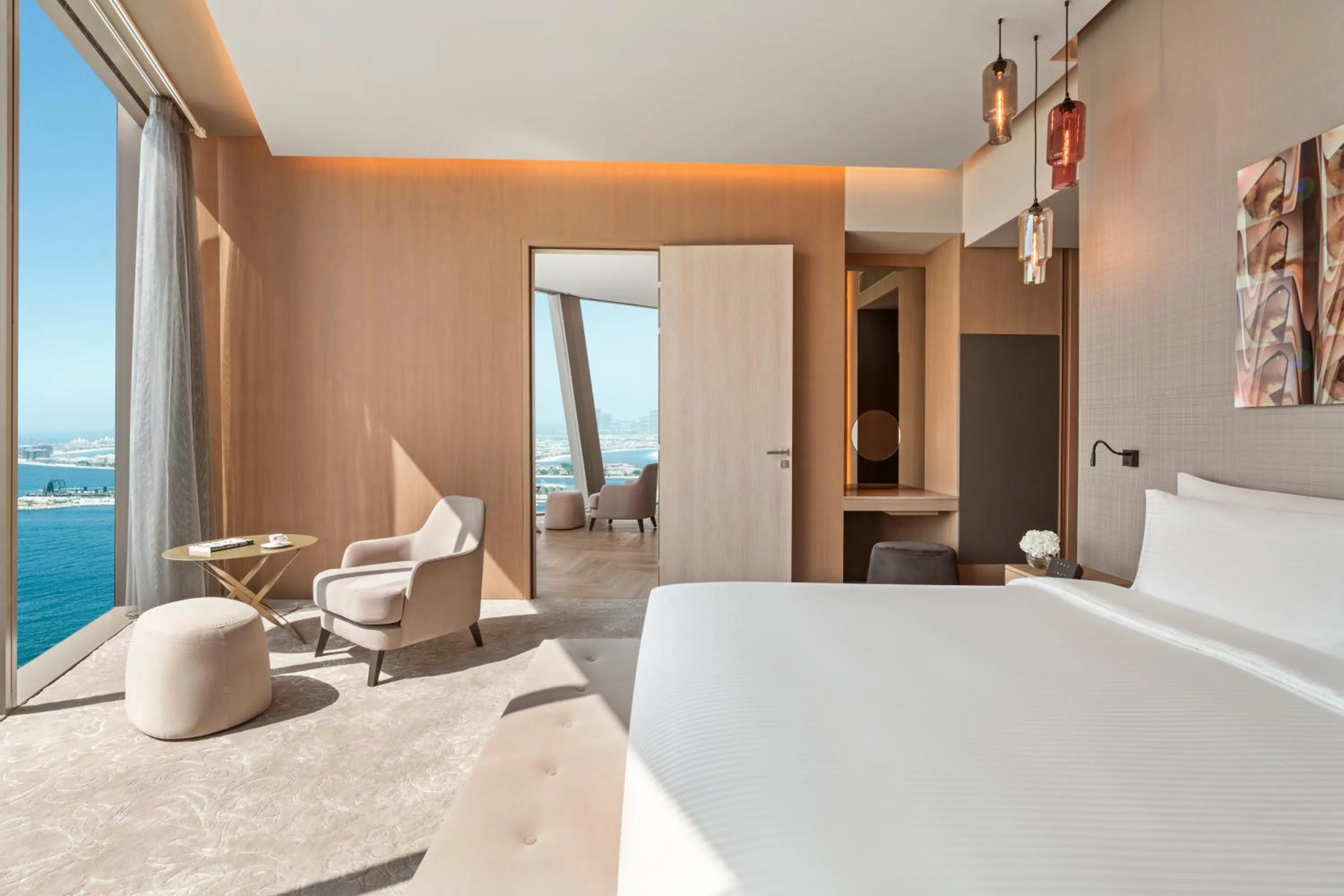 Bed in Rixos Premium Dubai JBR