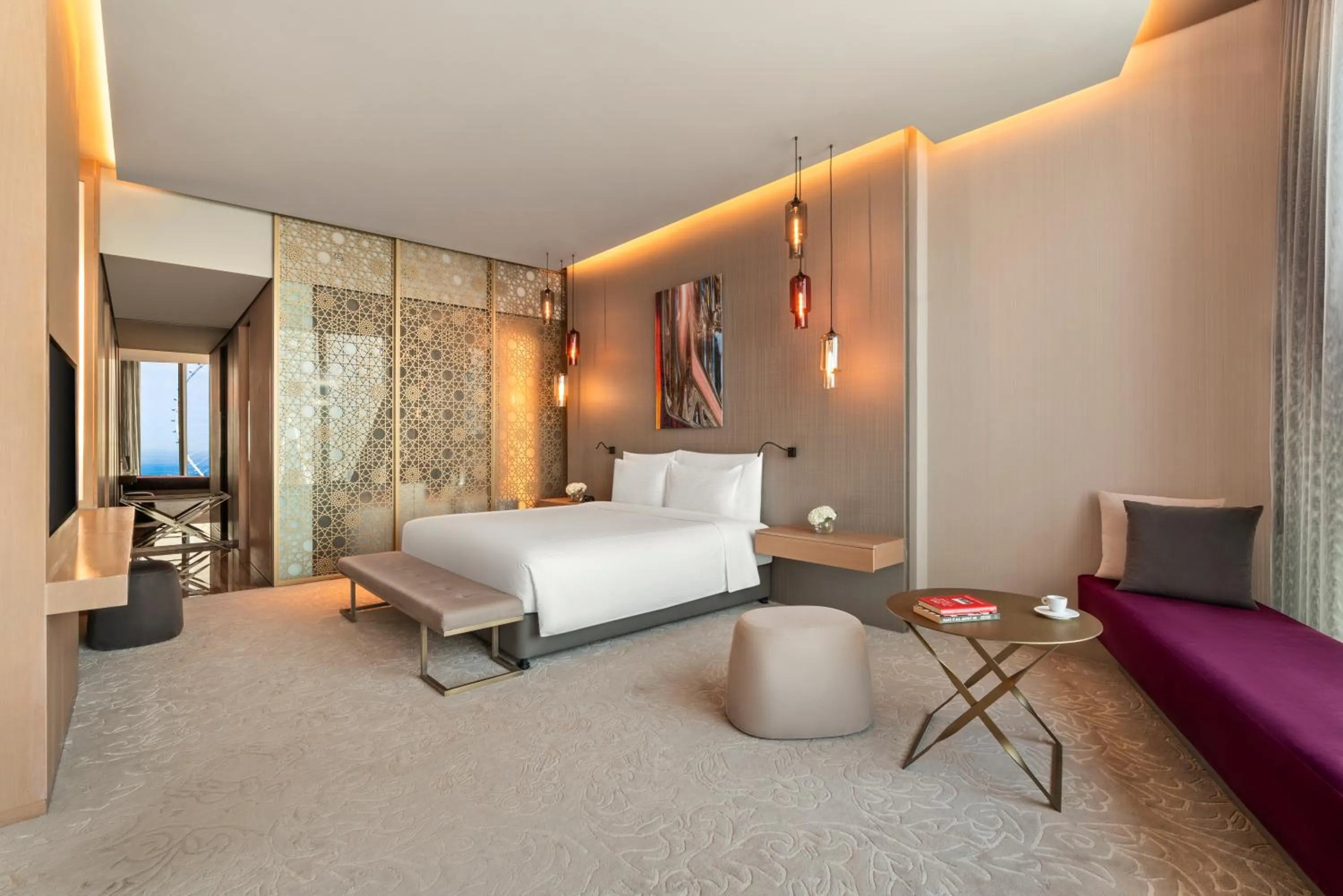 Bed in Rixos Premium Dubai JBR