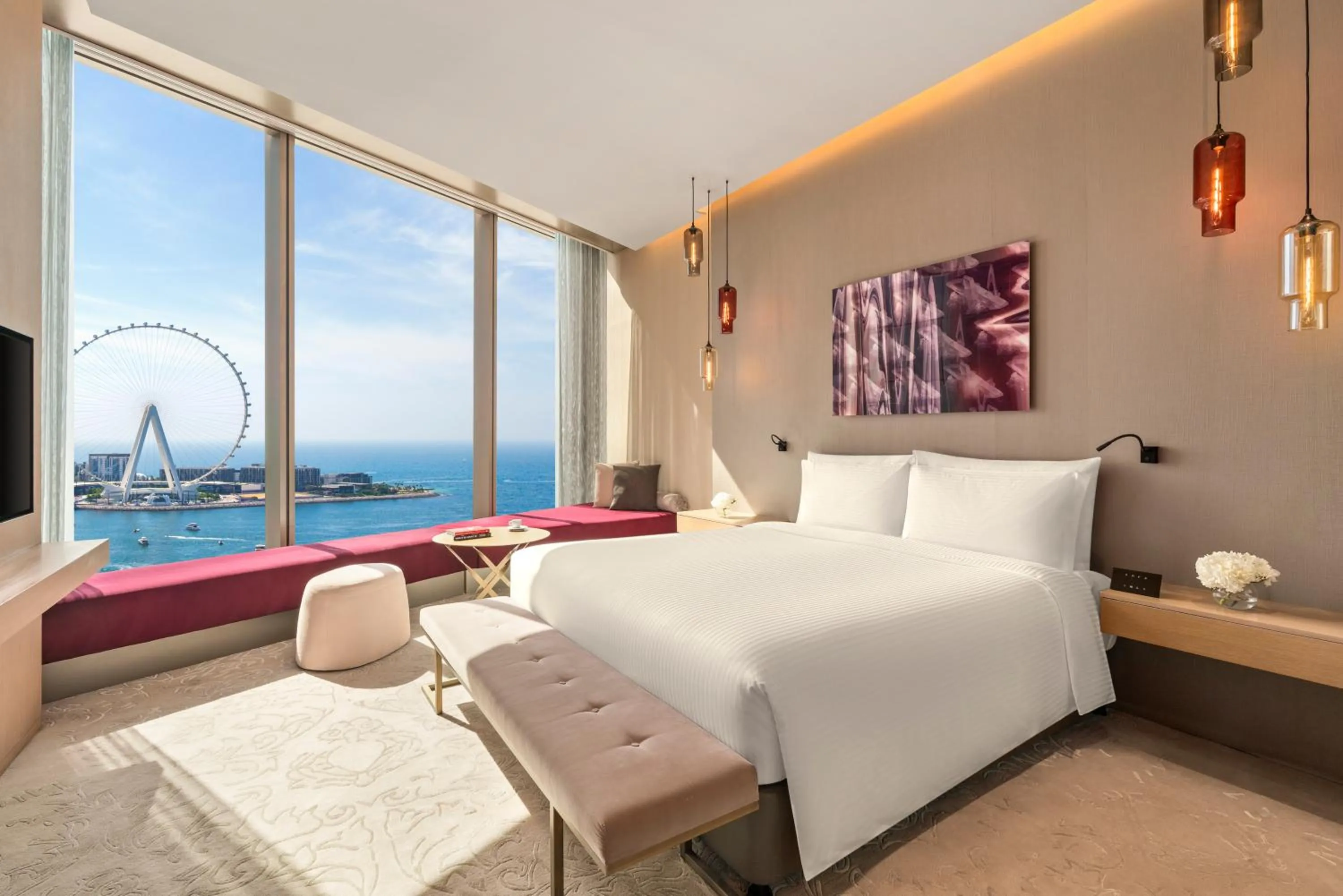 Bed in Rixos Premium Dubai JBR