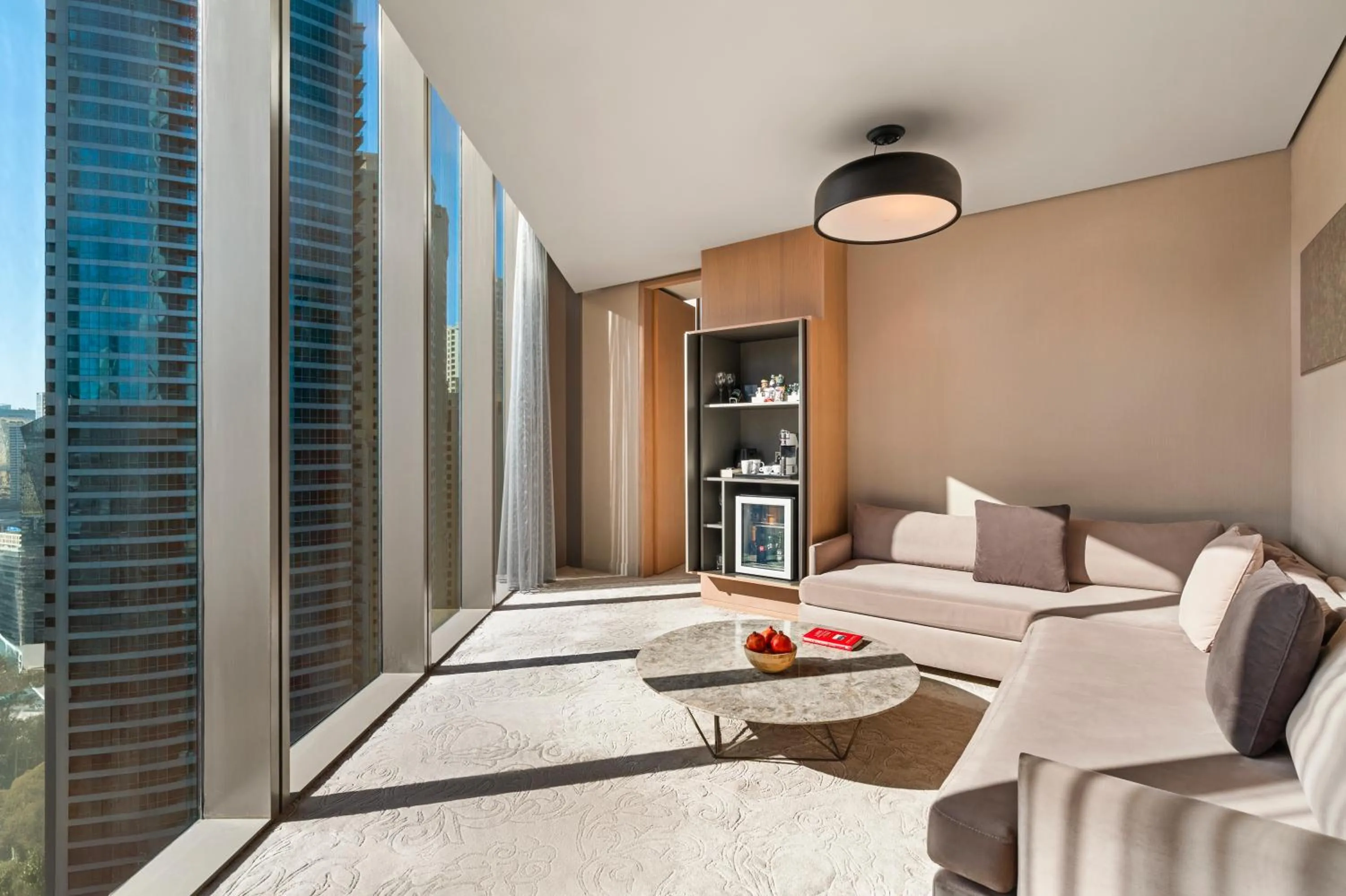 Living room in Rixos Premium Dubai JBR