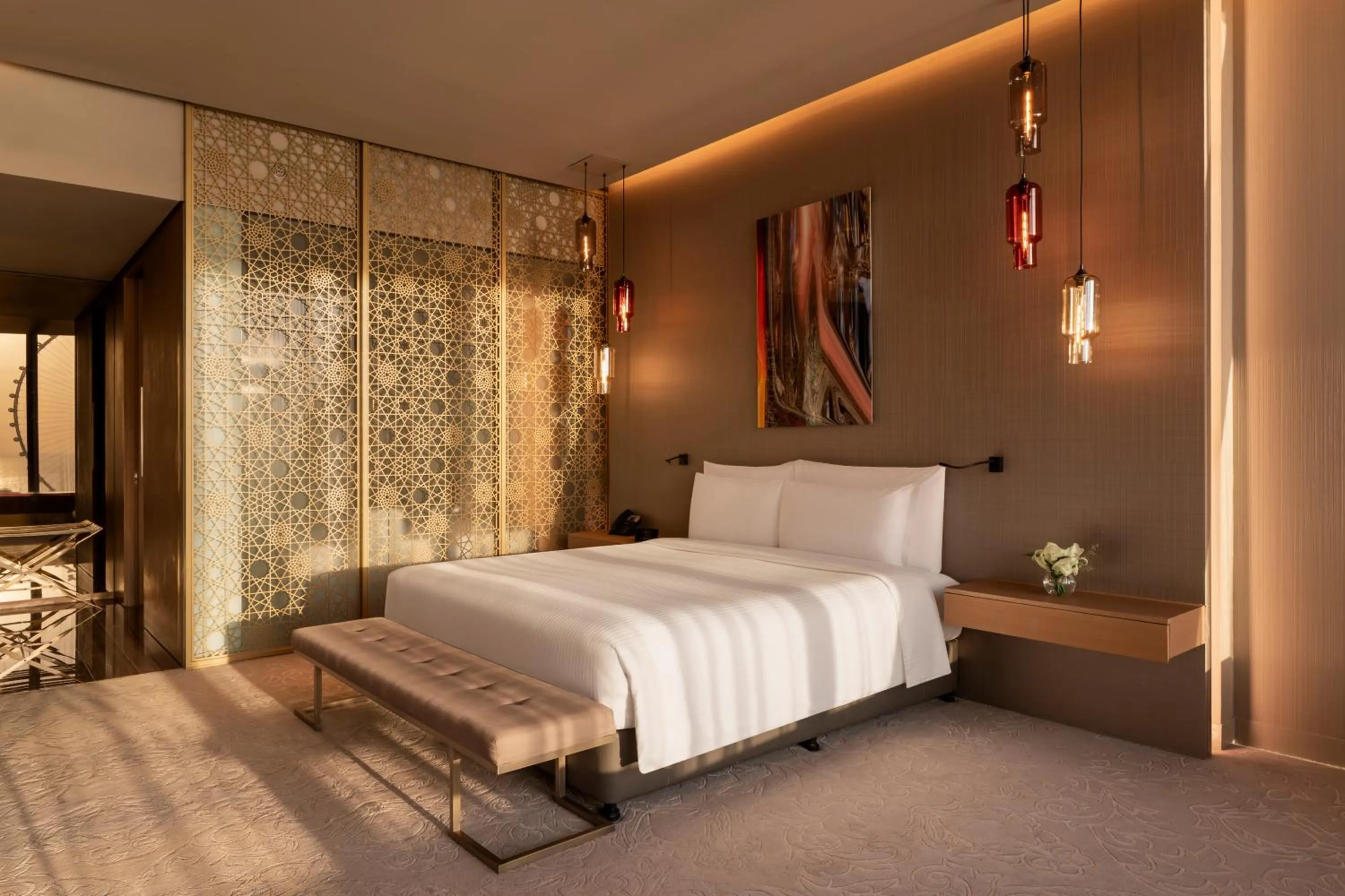 Bed in Rixos Premium Dubai JBR