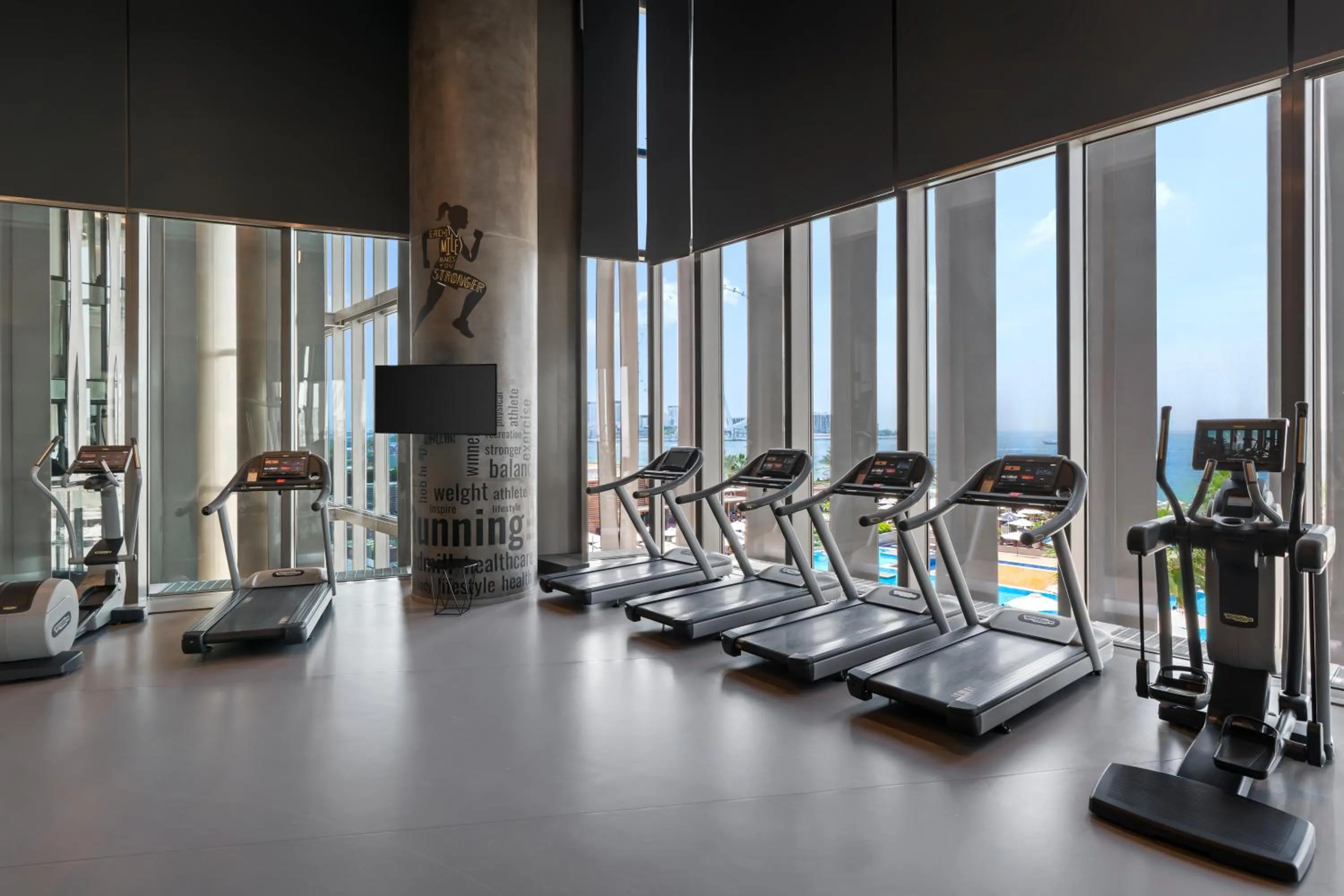 Fitness centre/facilities in Rixos Premium Dubai JBR