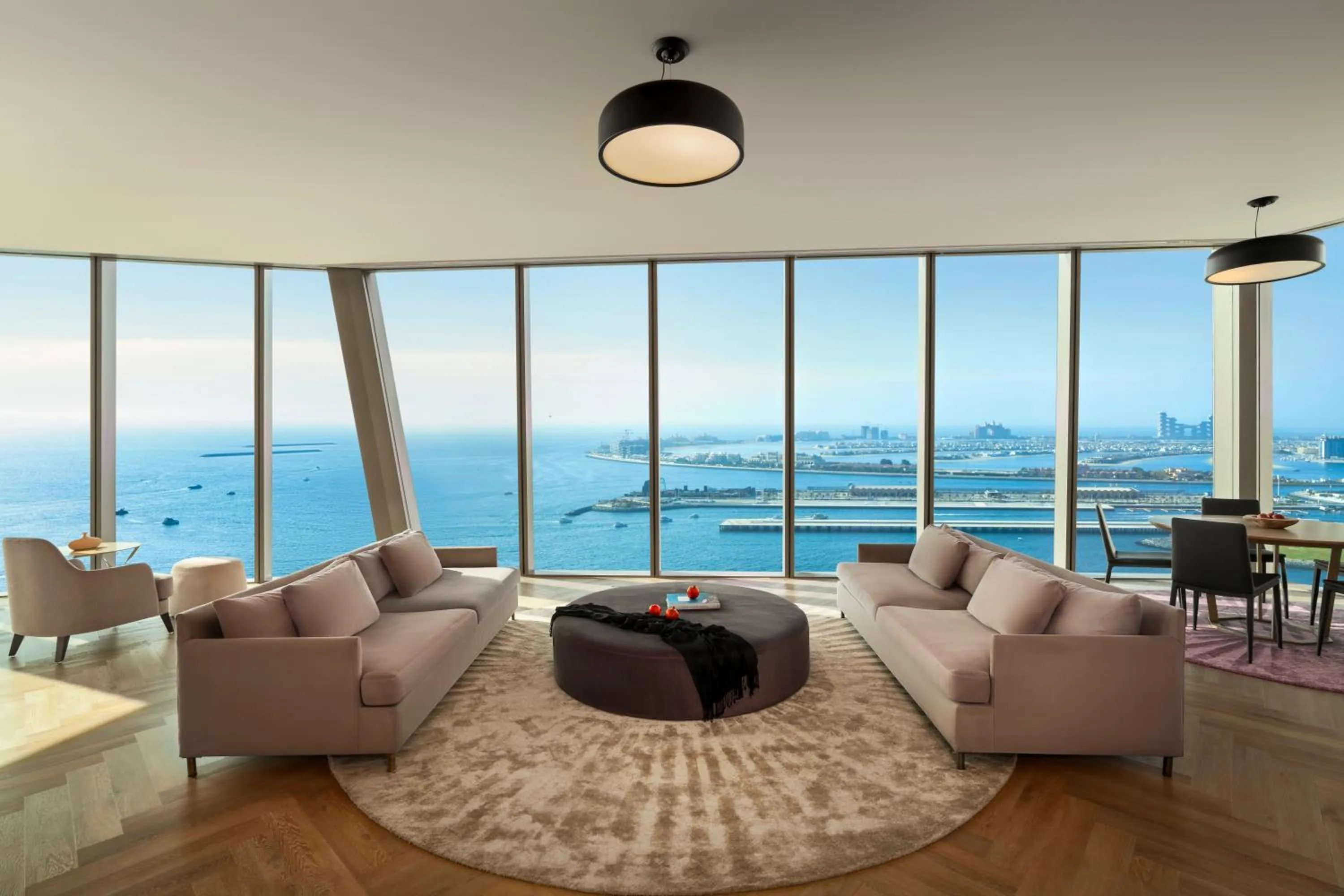 Living room in Rixos Premium Dubai JBR