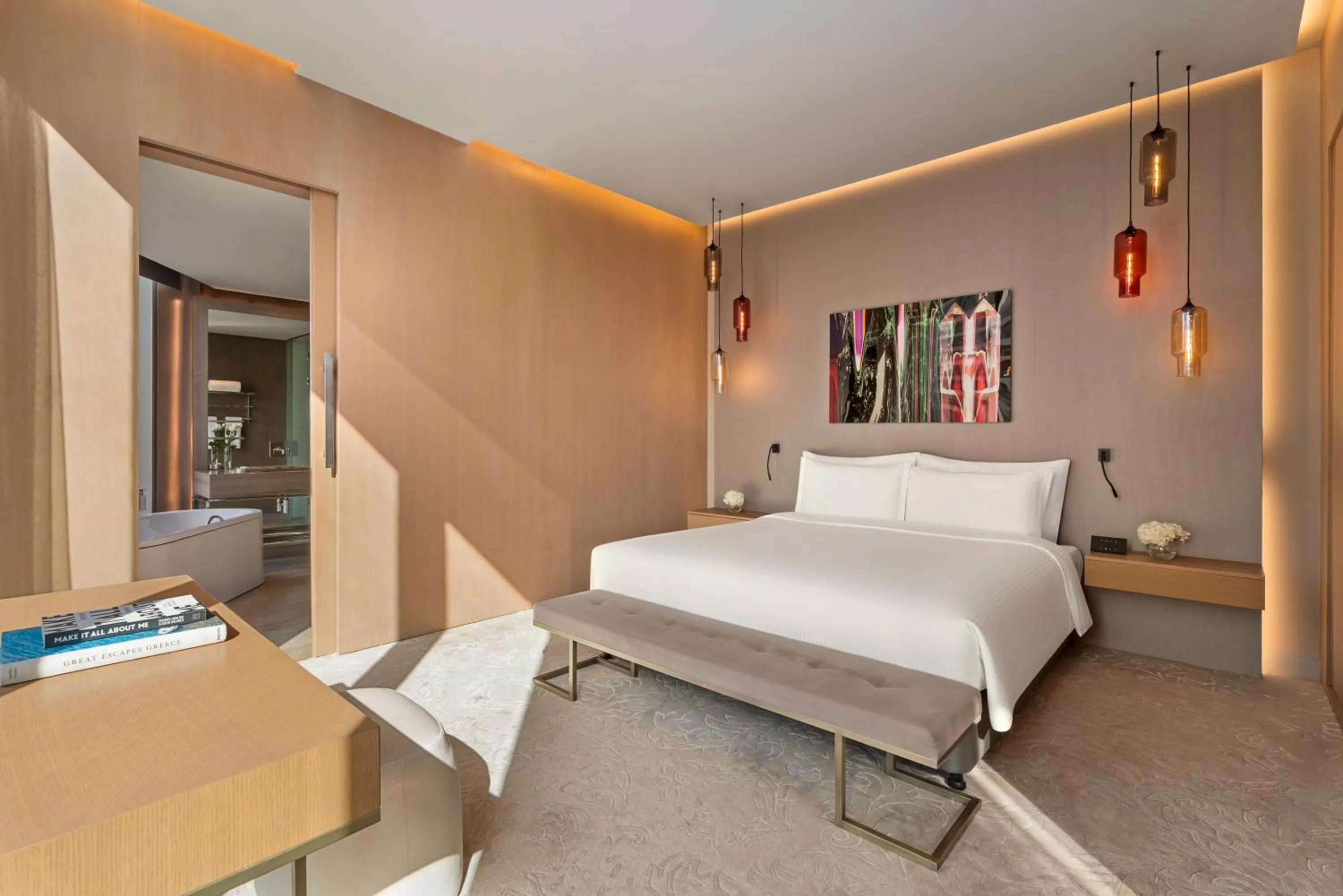 Bed in Rixos Premium Dubai JBR