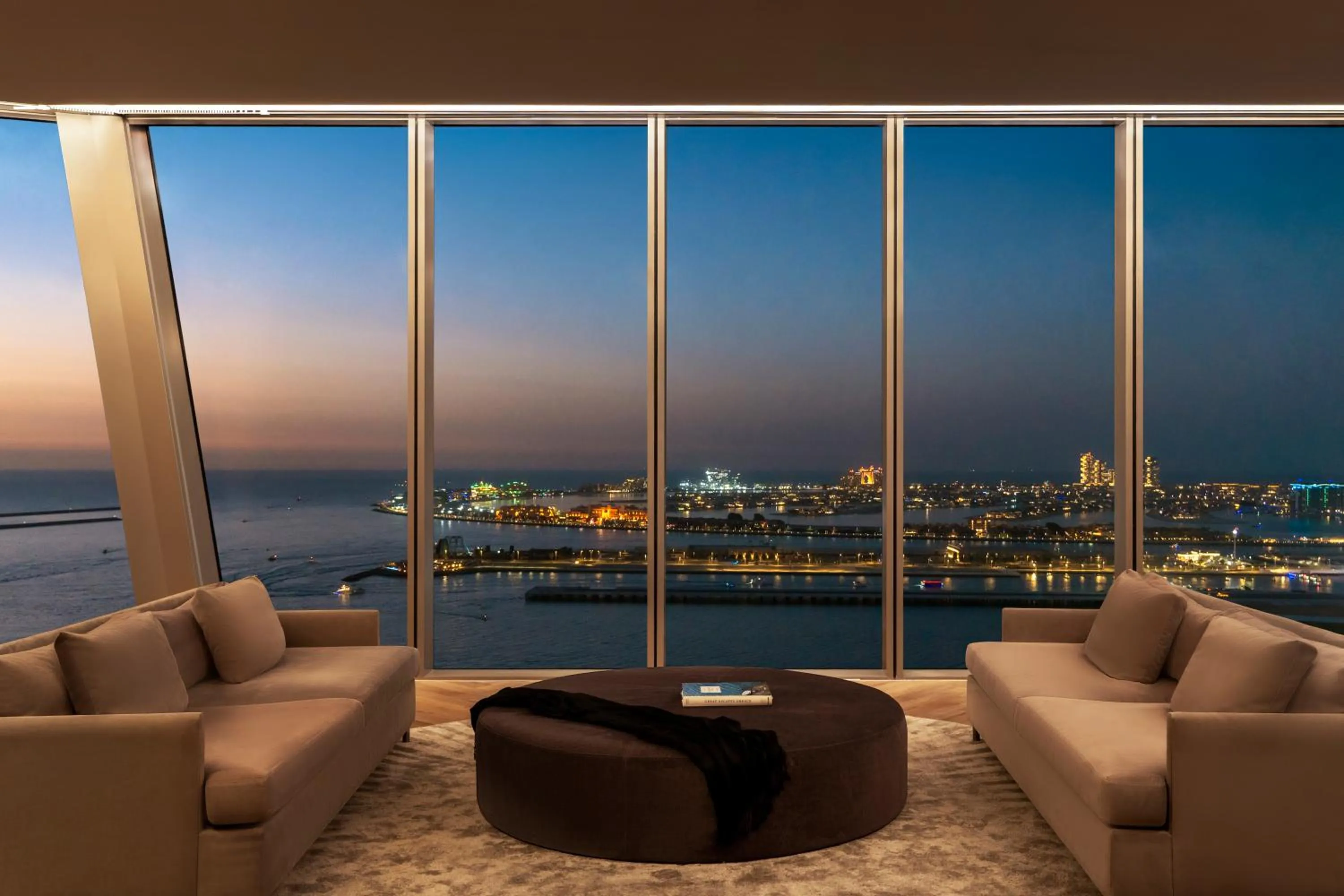 Living room in Rixos Premium Dubai JBR