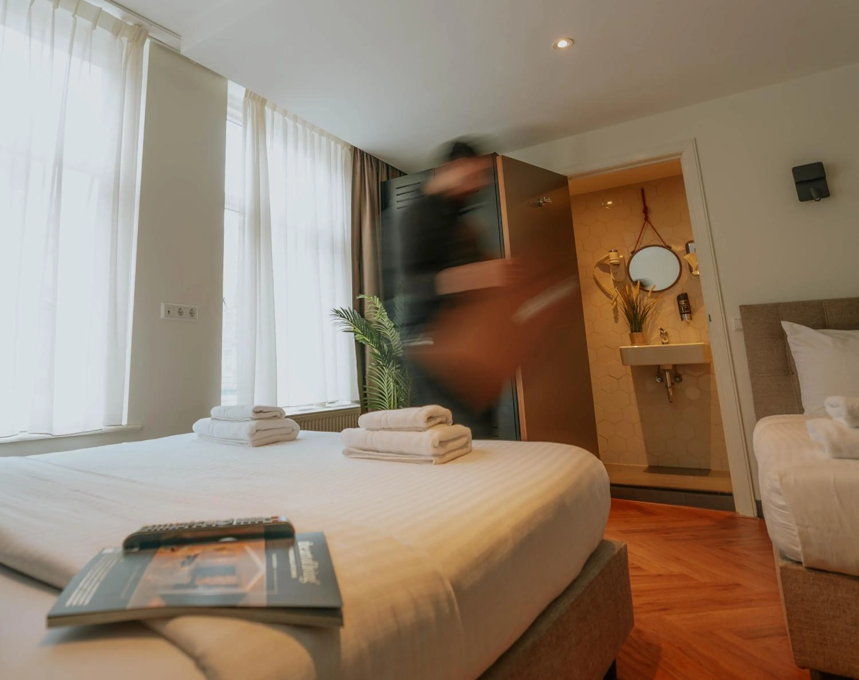 Bed in Hotel Heye 130