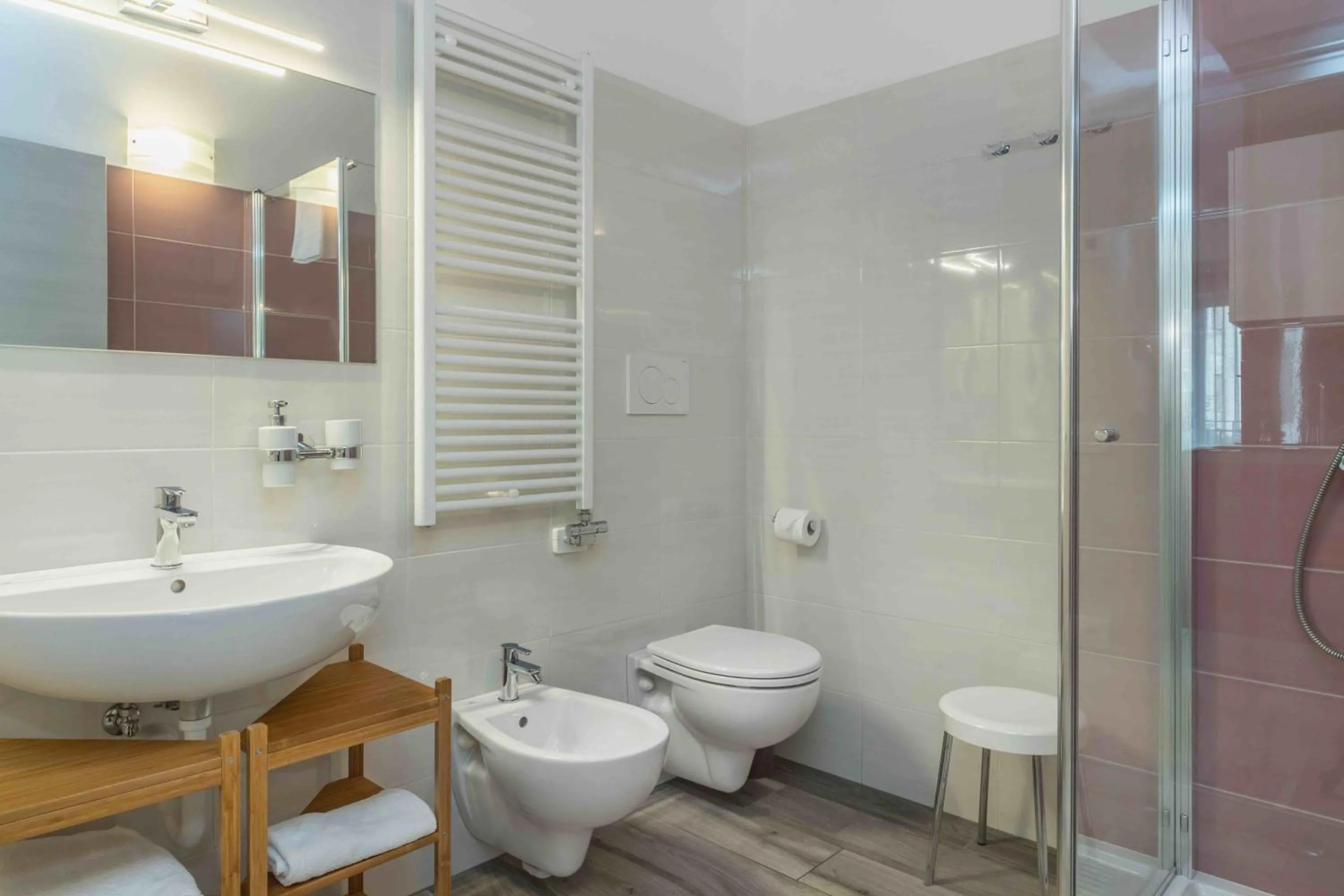 Bathroom in Appartamenti Decarli