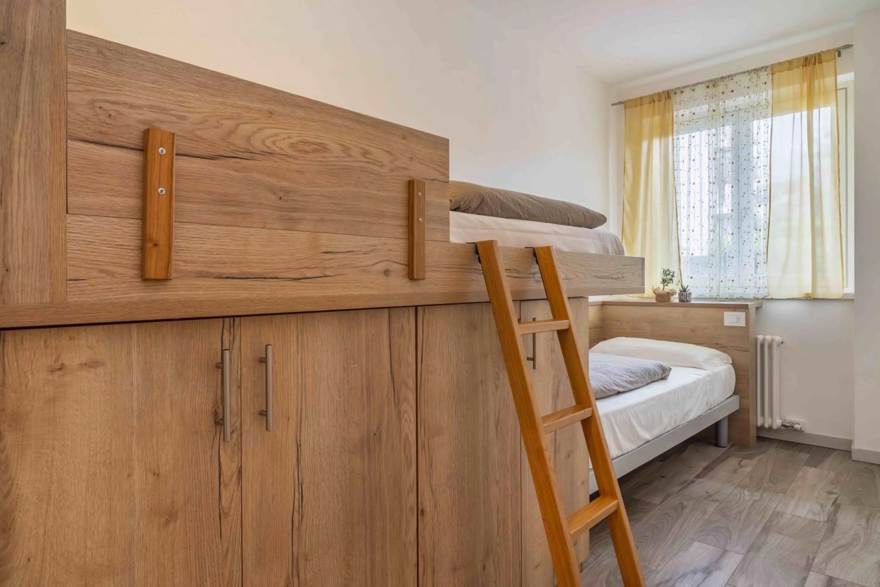 Bedroom, Bed in Appartamenti Decarli