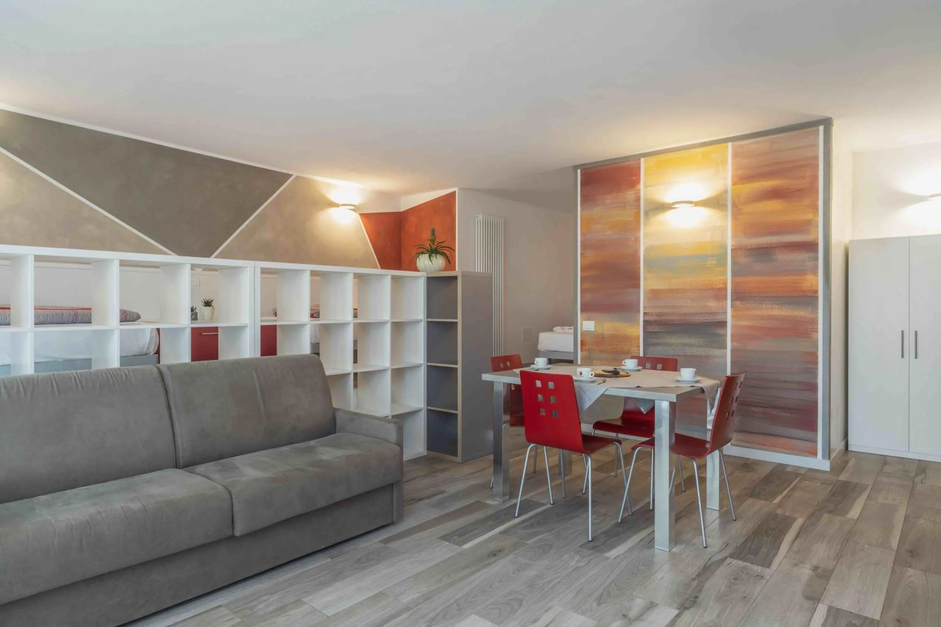 Dining area in Appartamenti Decarli