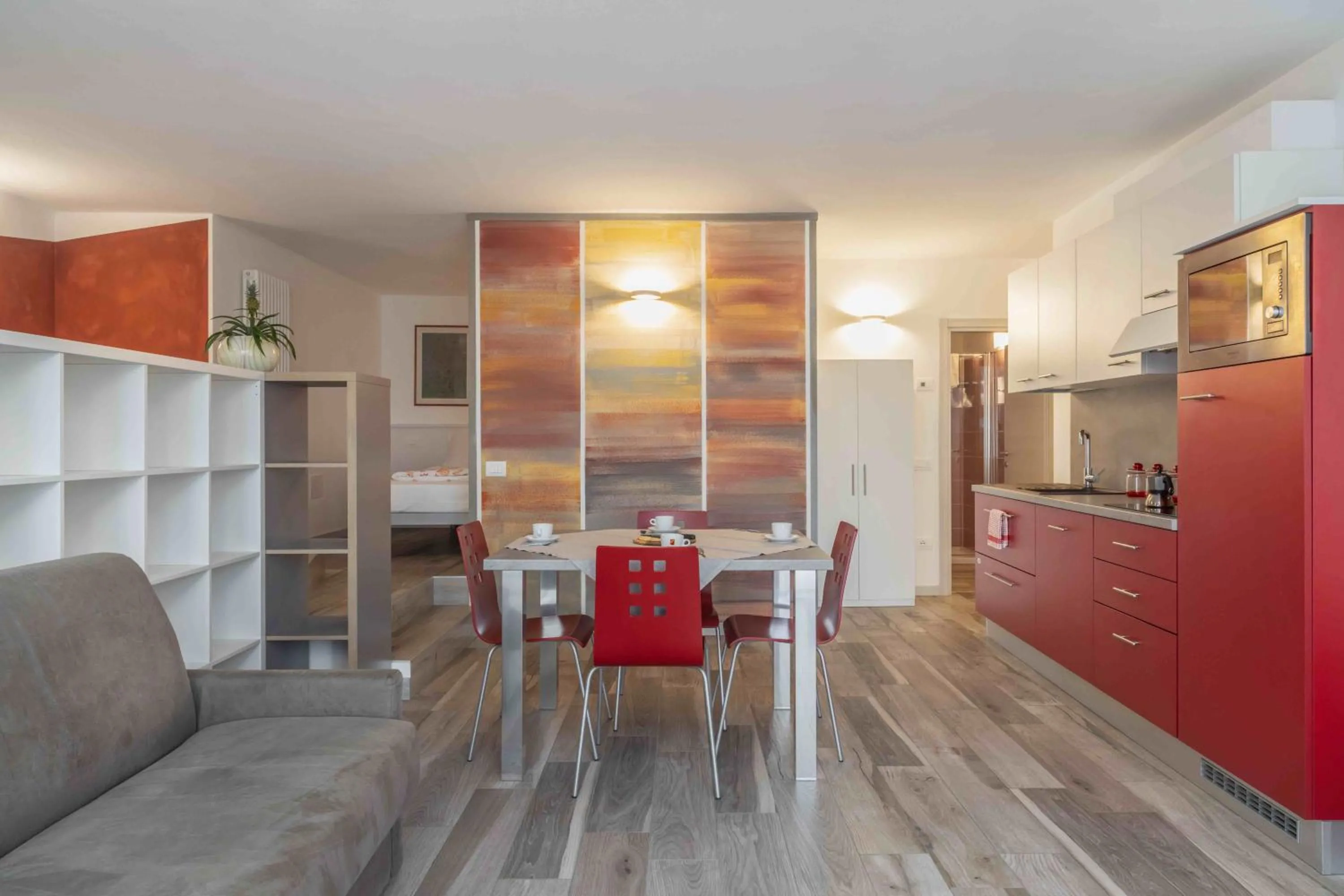 Dining area in Appartamenti Decarli