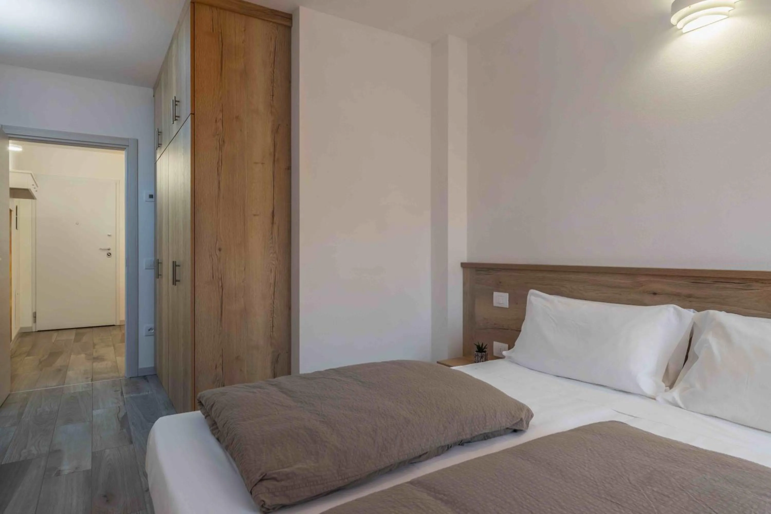 Bedroom, Bed in Appartamenti Decarli