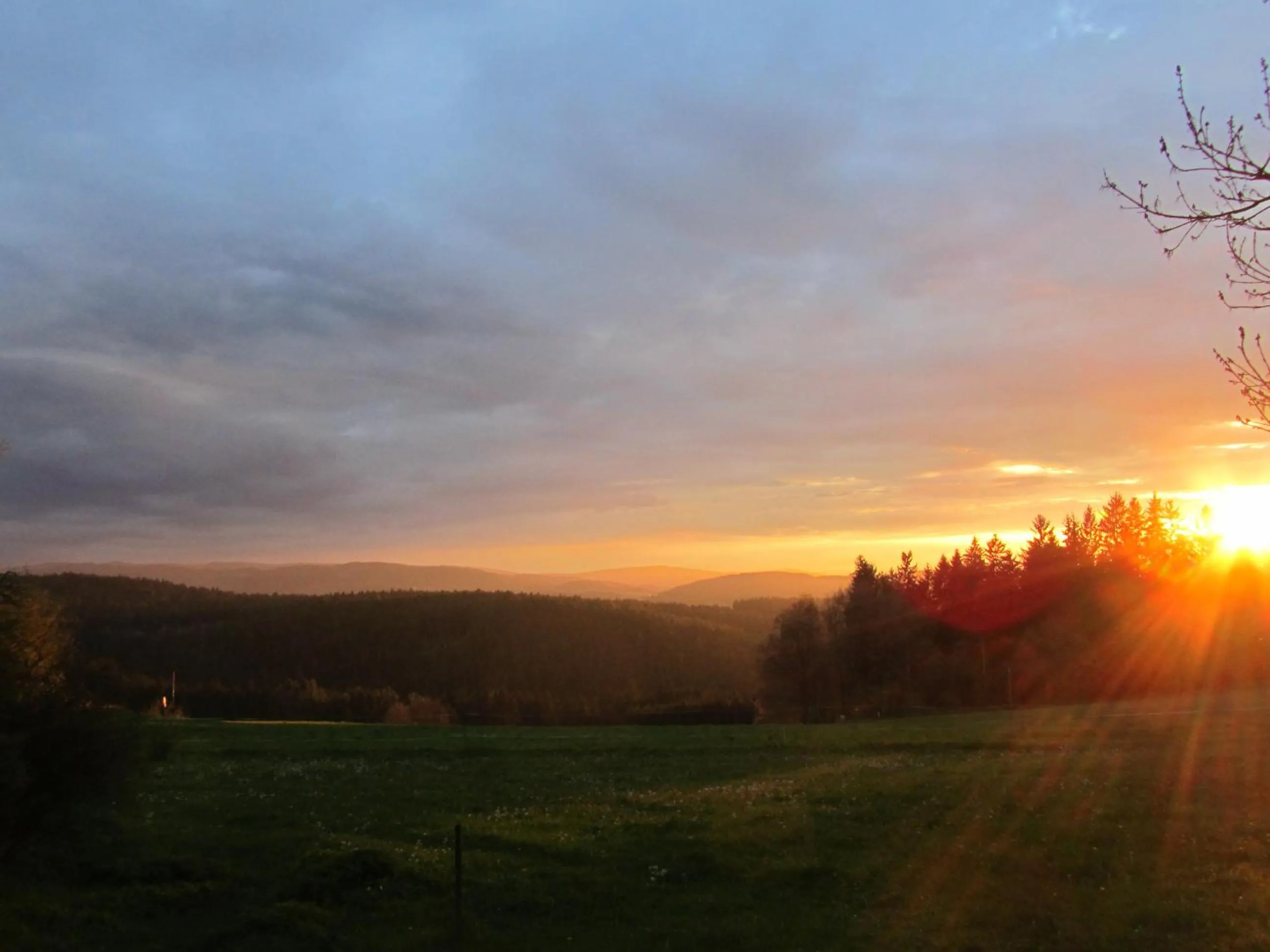 Natural landscape in Ferienhaus Zopfhäusl