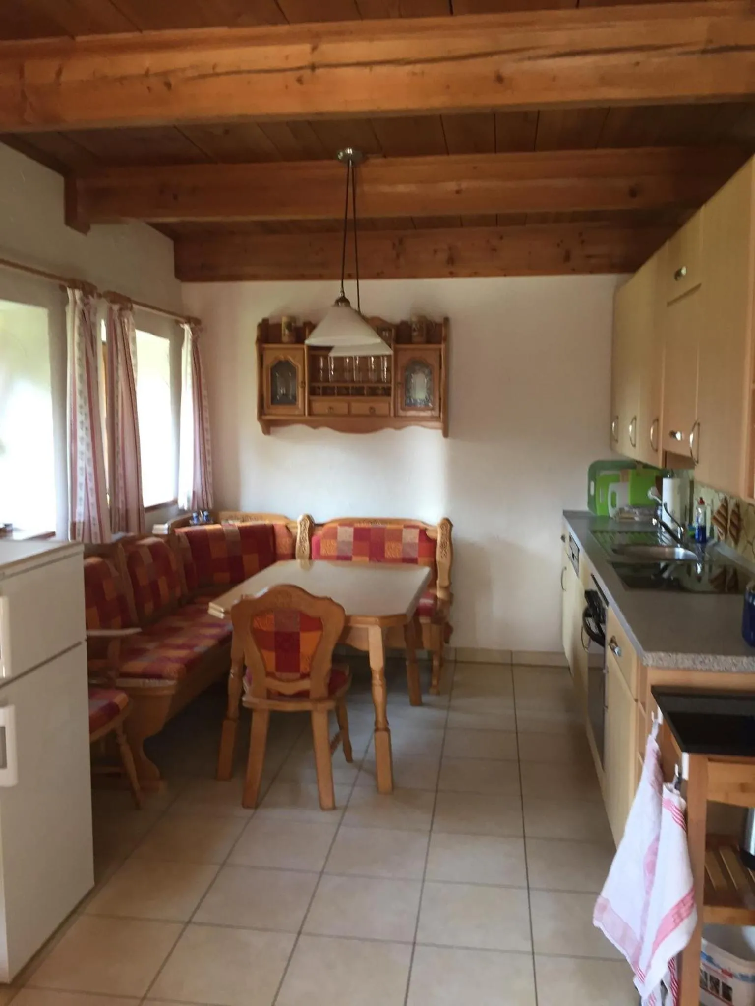 Dining area in Ferienhaus Zopfhäusl