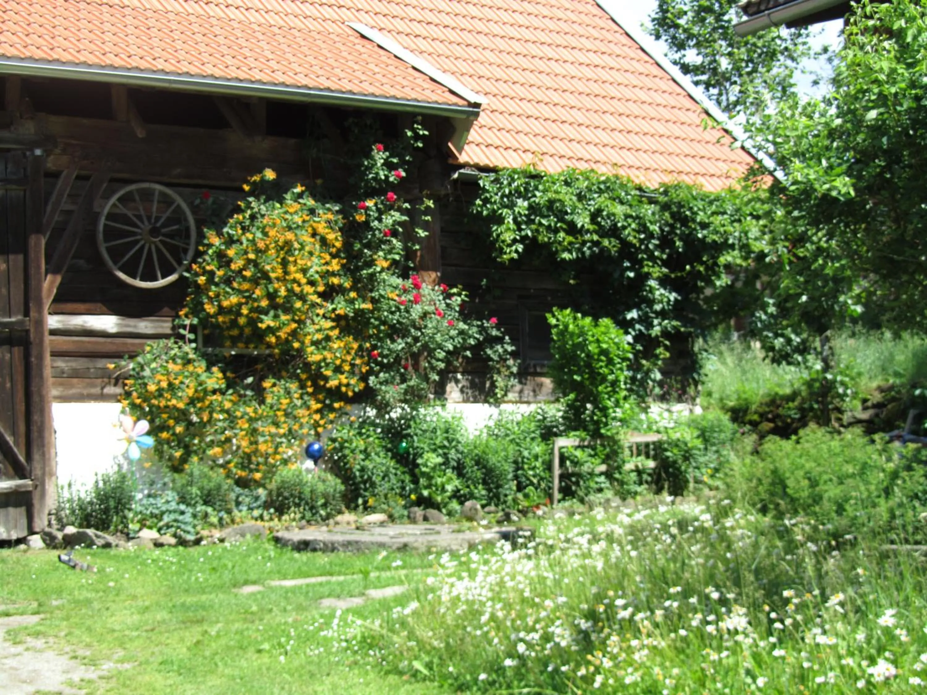 Garden in Ferienhaus Zopfhäusl