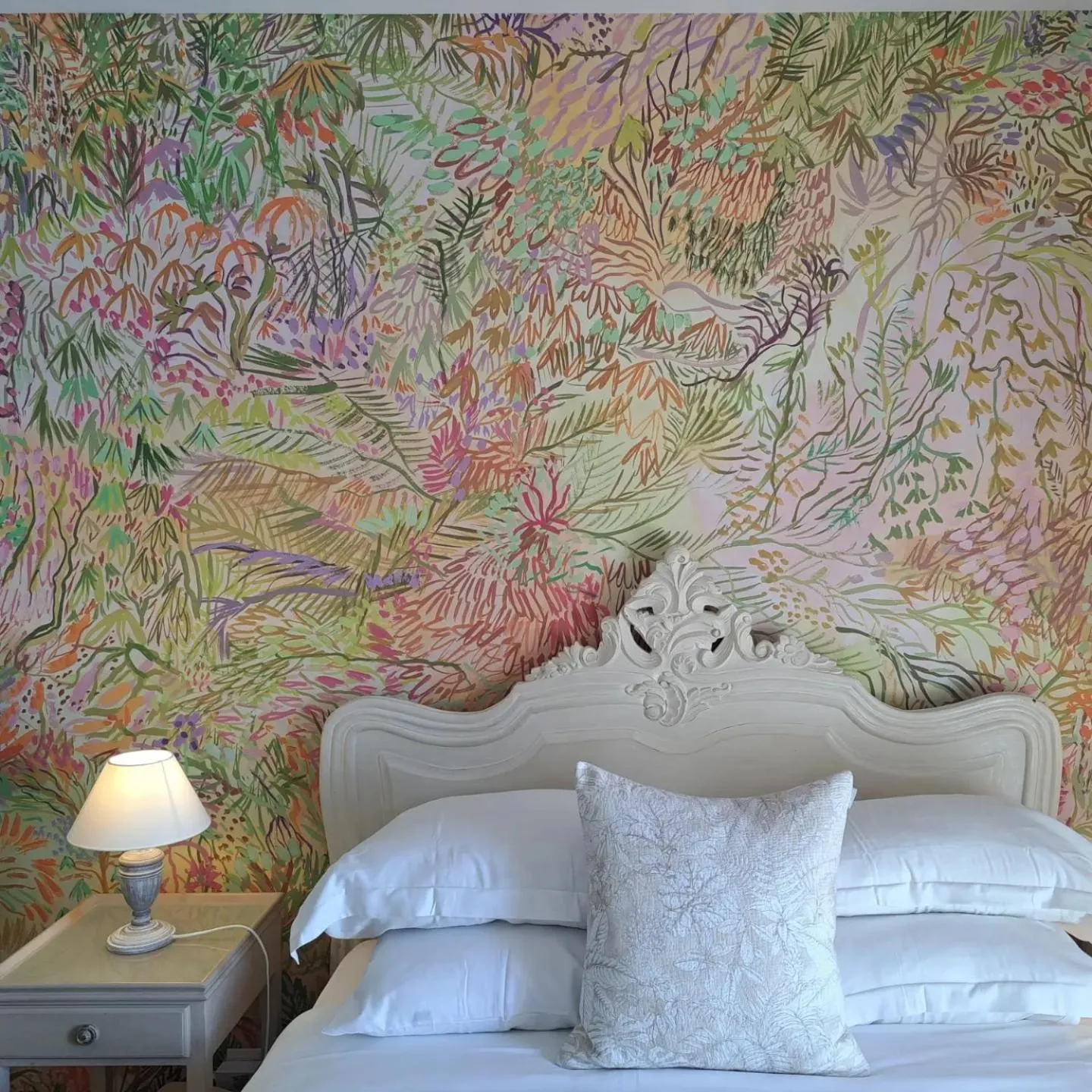 Bed in Hôtel Traiteur Les Ormes, The Originals Relais